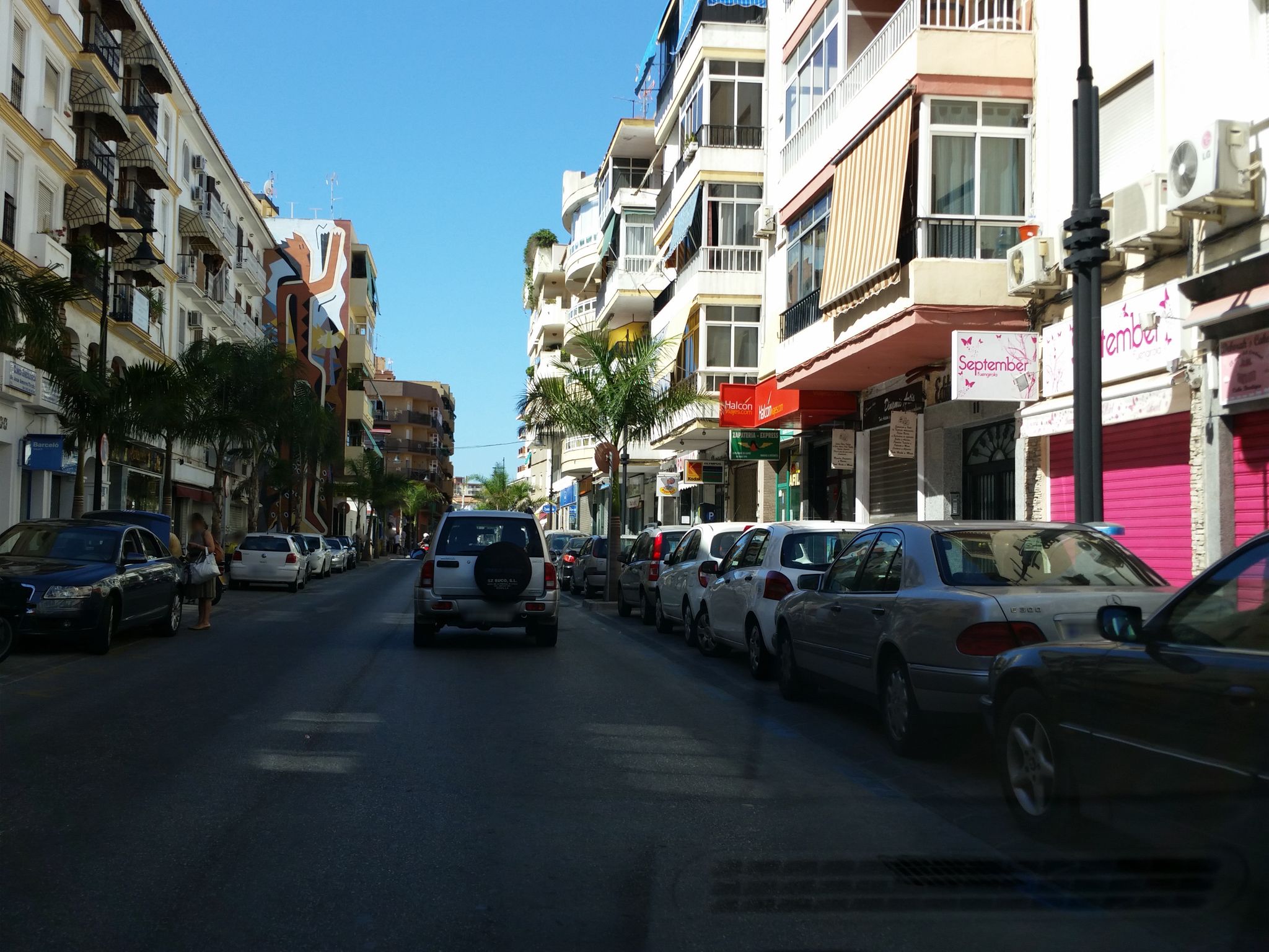Street view of Fuengirola