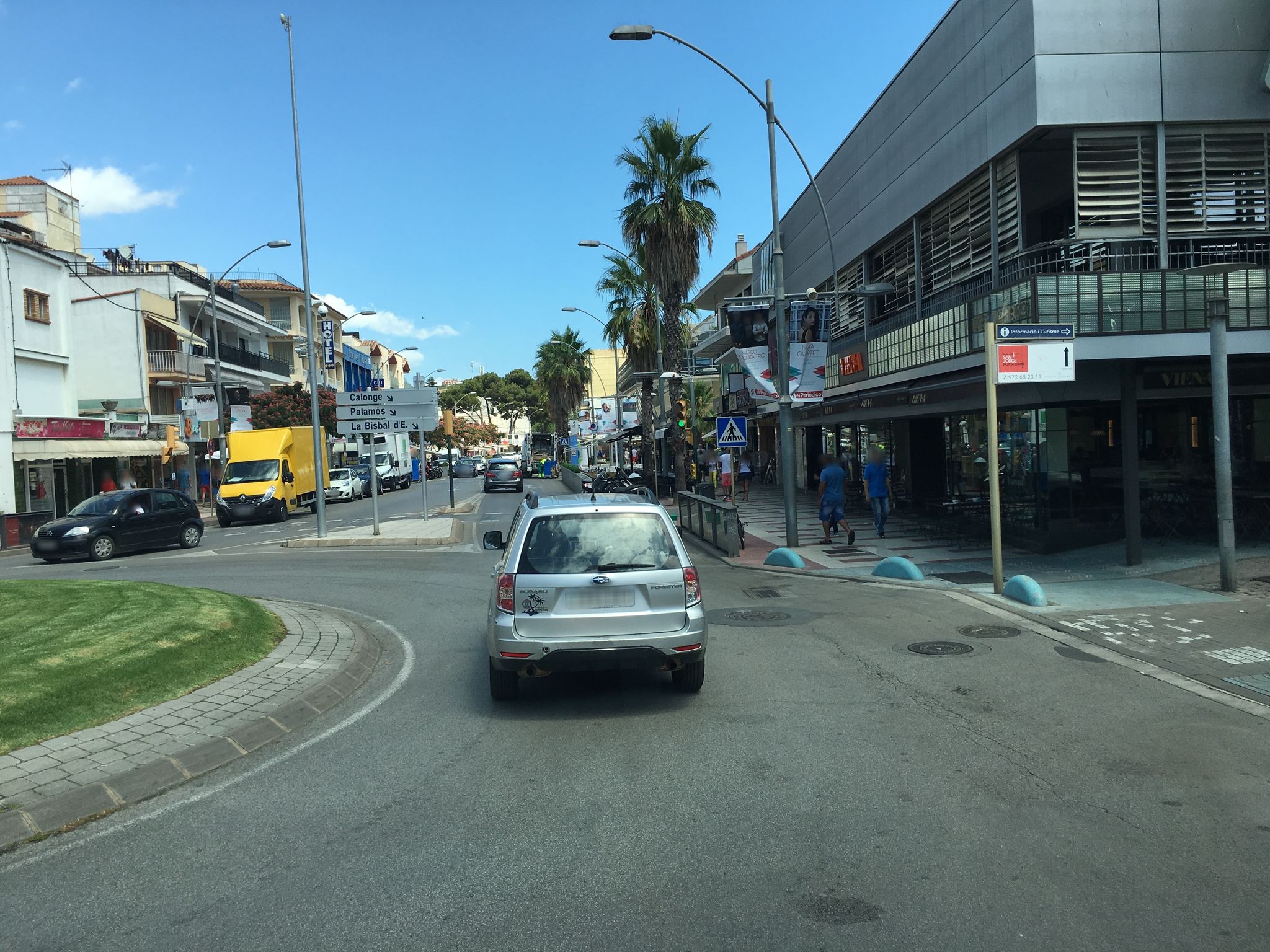 Street view of Castell-Platja d'Aro