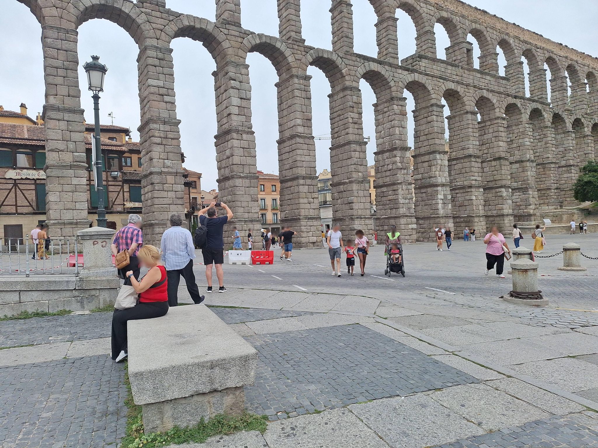 Street view of Segovia
