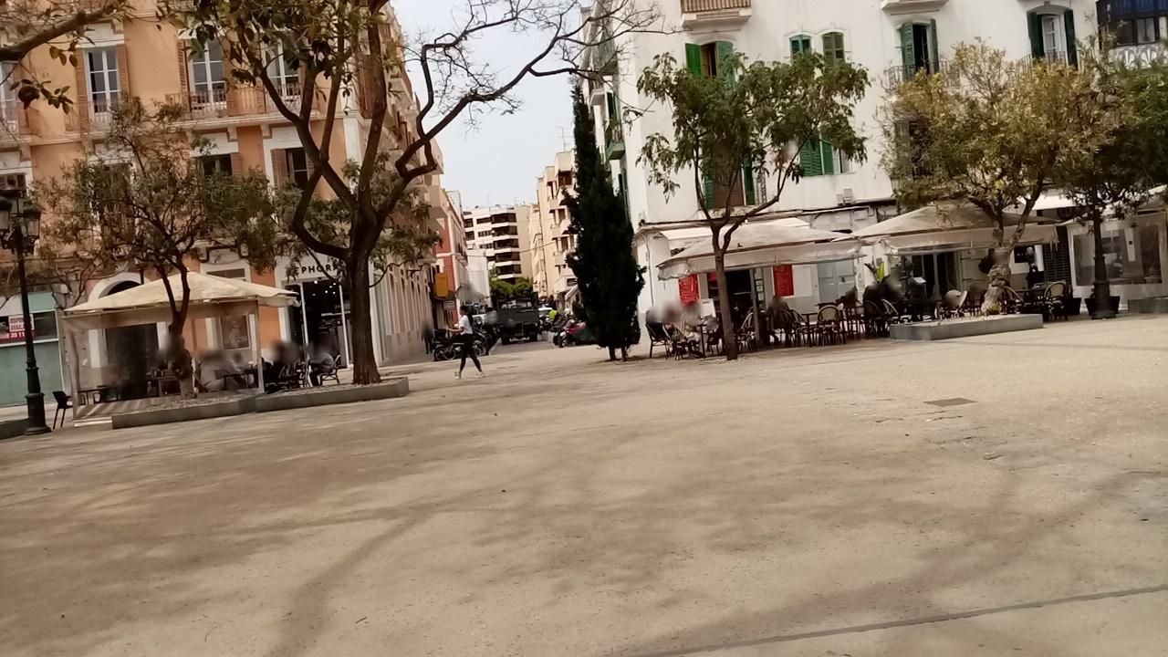Street view of Ibiza