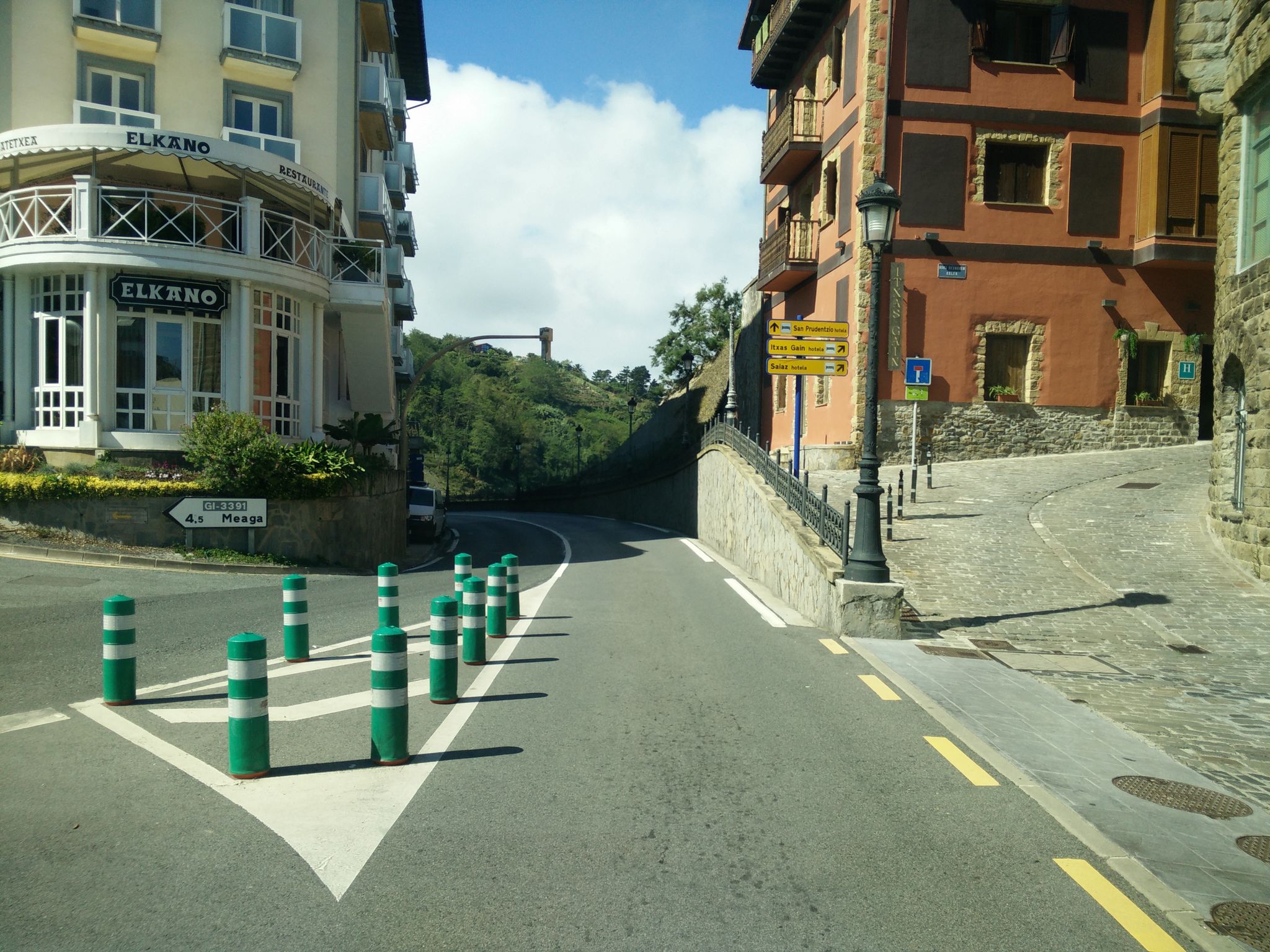 Street view of Getaria