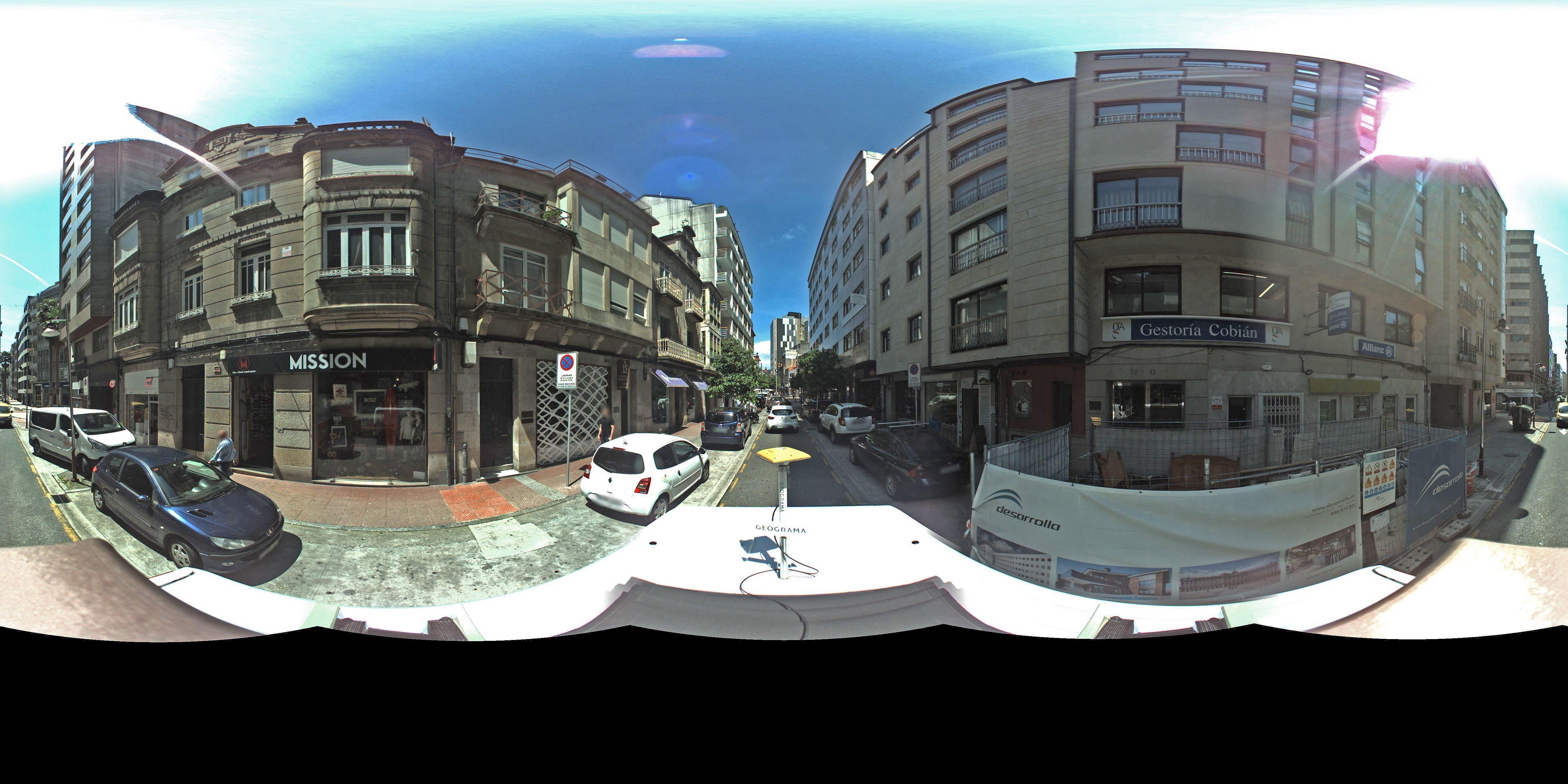 Street view of Pontevedra
