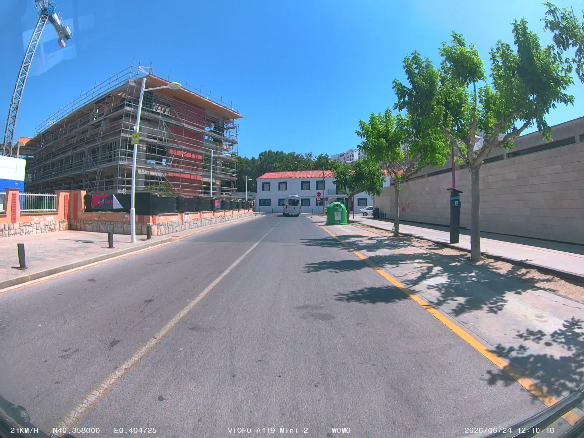 Street view of Peníscola
