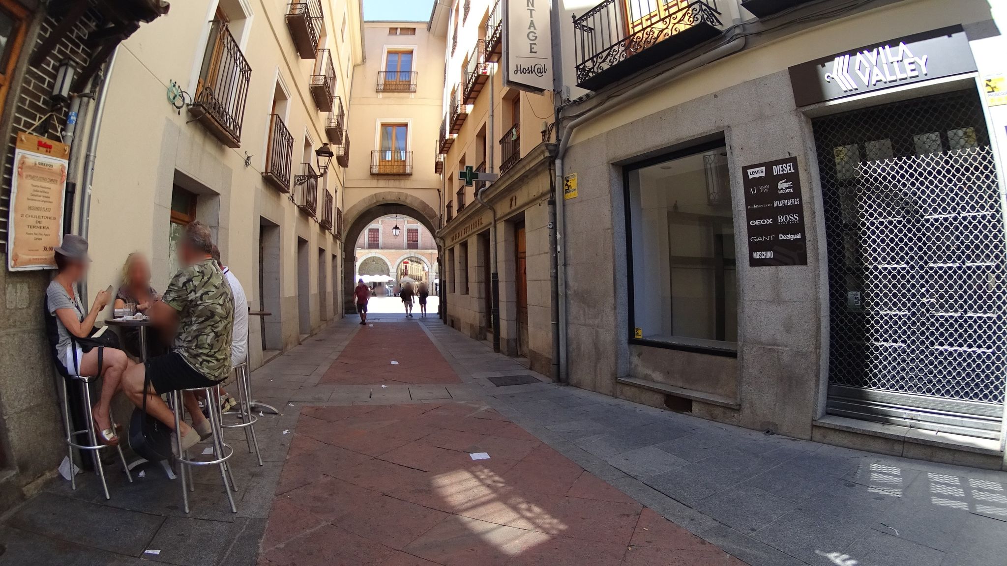 Street view of Ávila