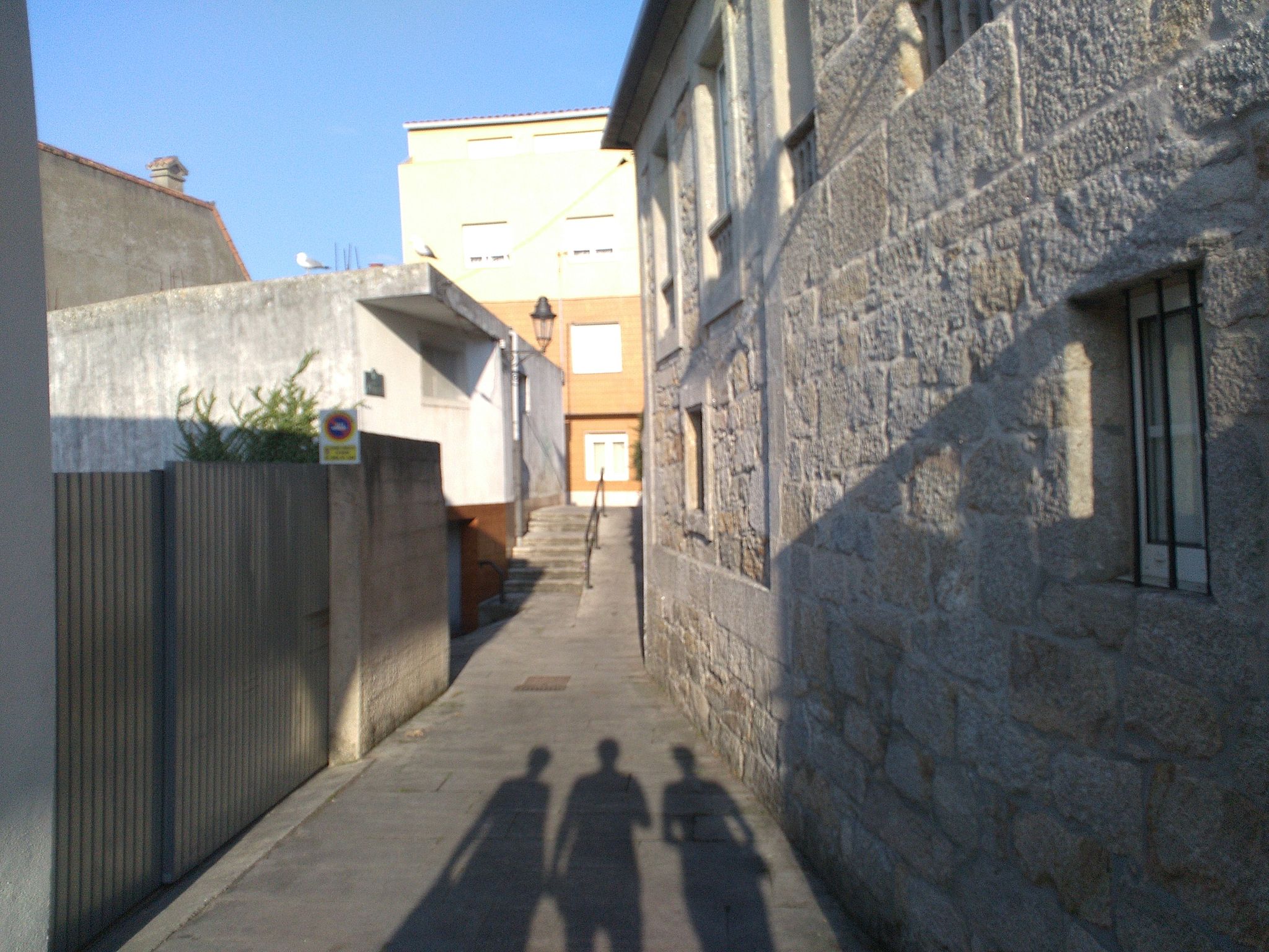 Street view of Baiona
