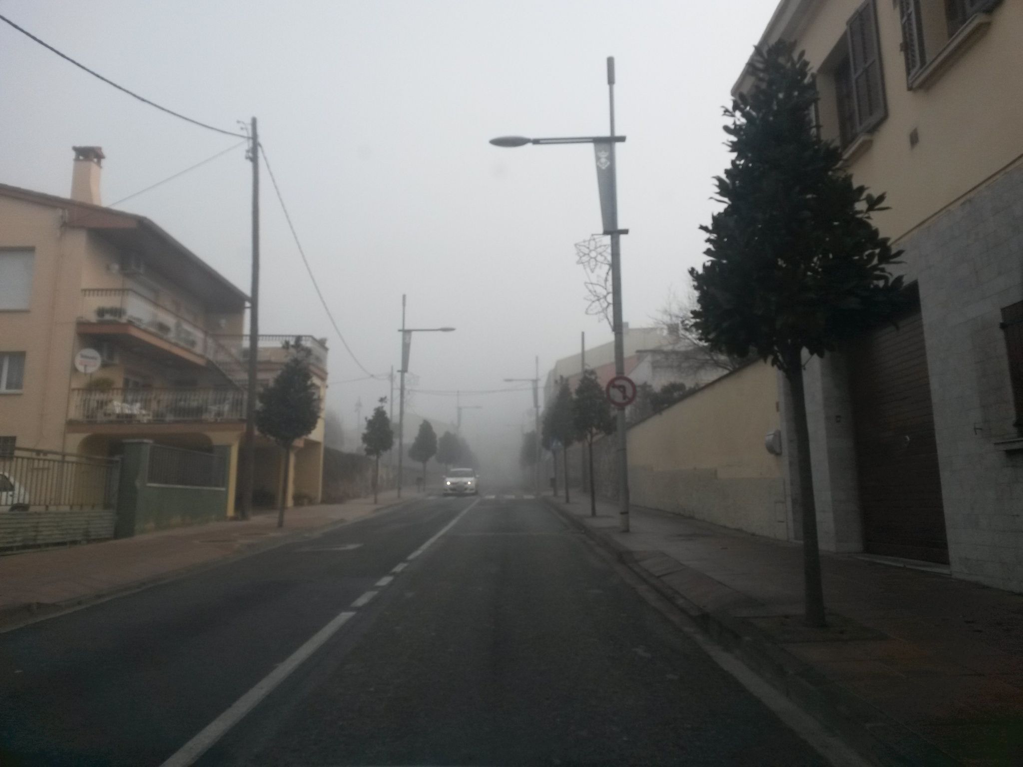 Street view of Sils