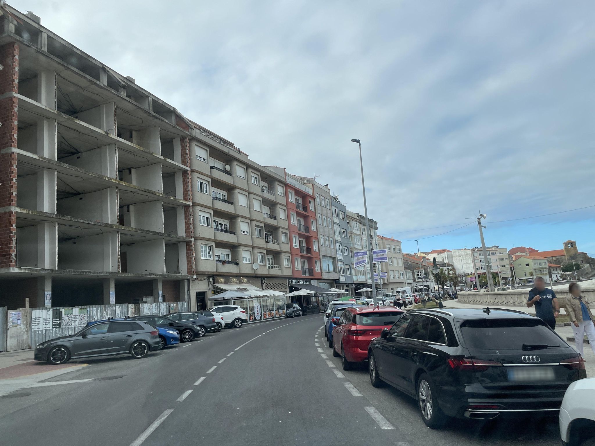 Street view of Laxe