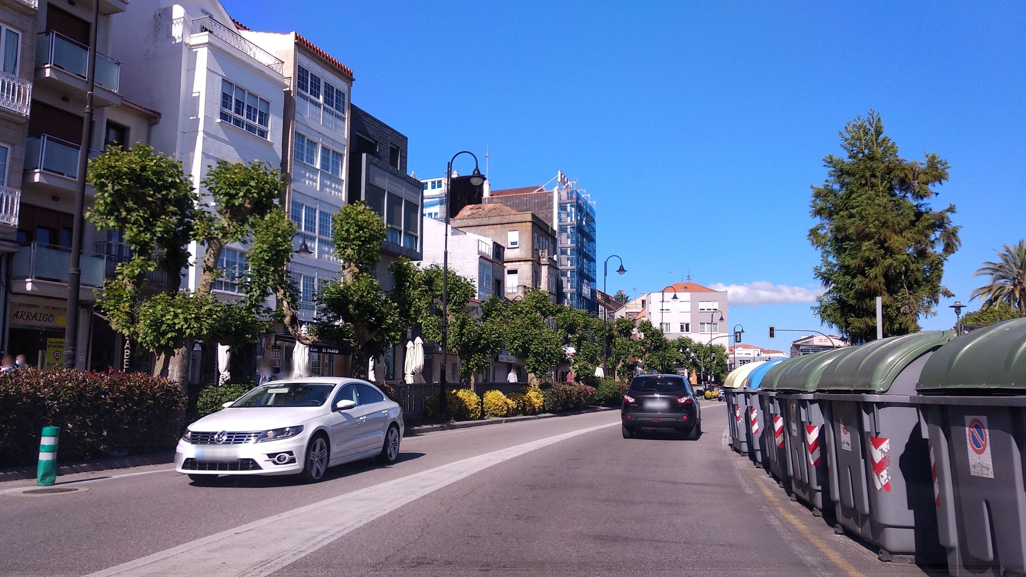 Street view of Cangas do Morrazo