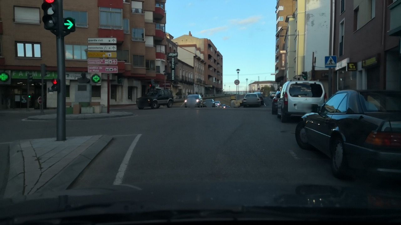 Street view of Medina del Campo