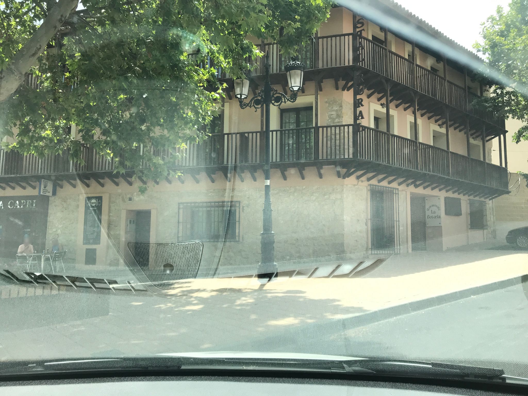 Street view of Sacedón