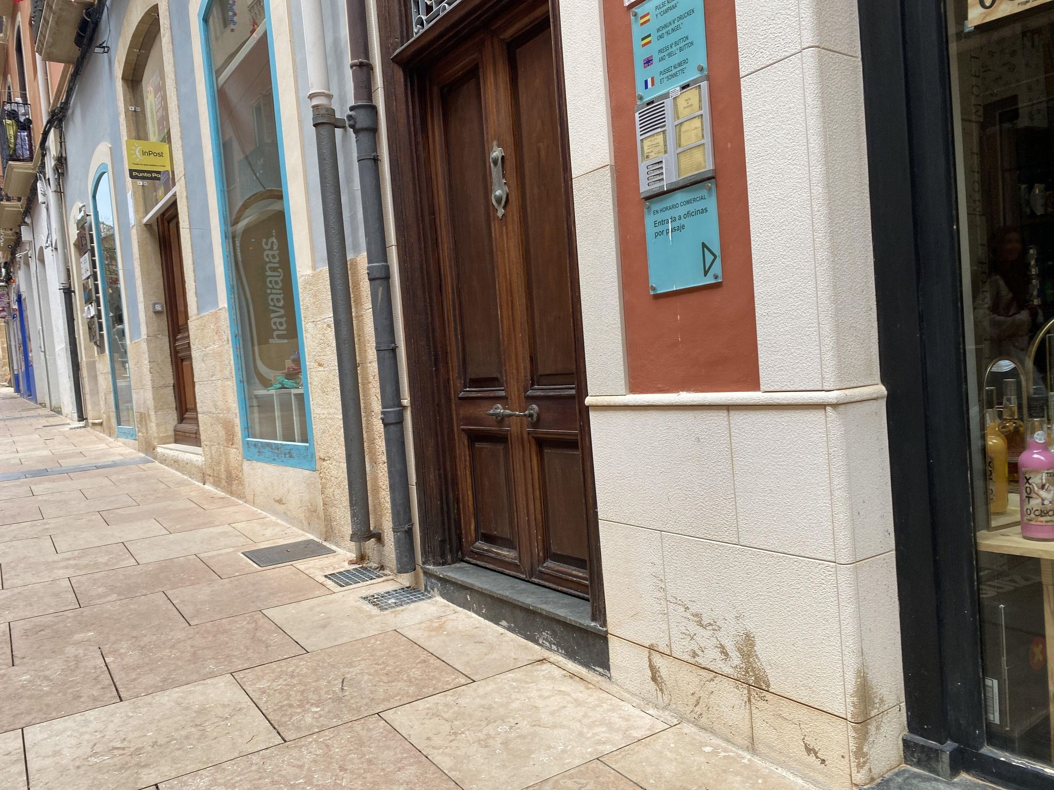 Street view of Denia