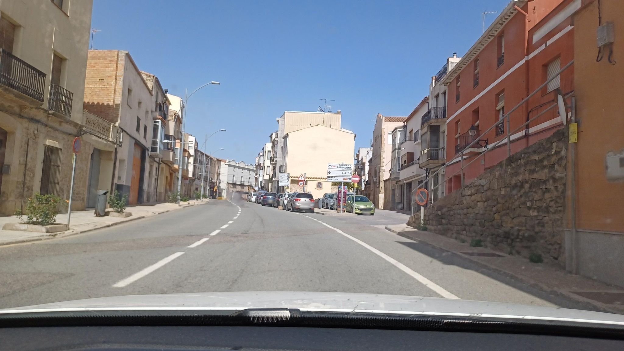 Street view of Gandesa
