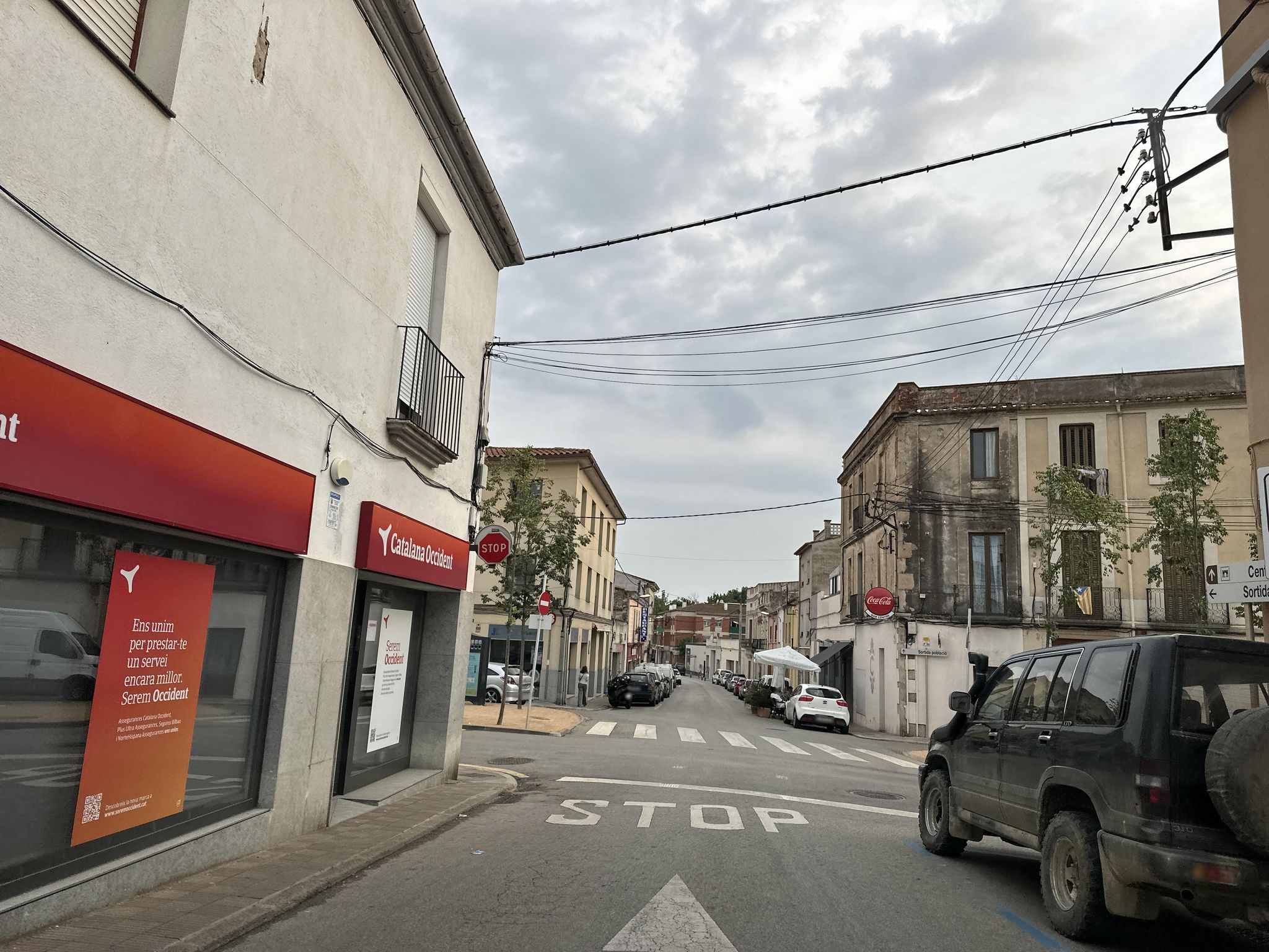 Street view of Llagostera