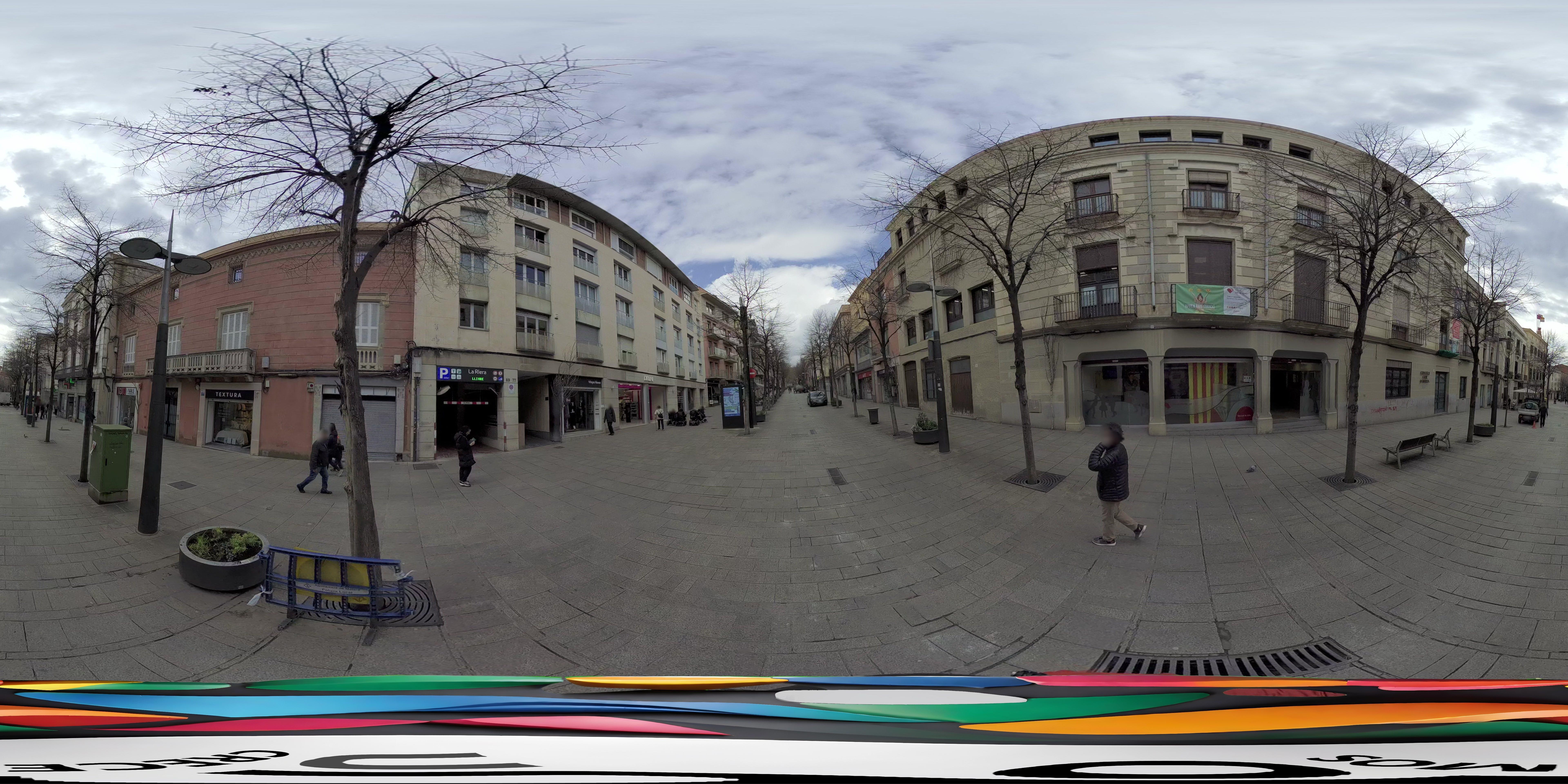 Street view of Mataró