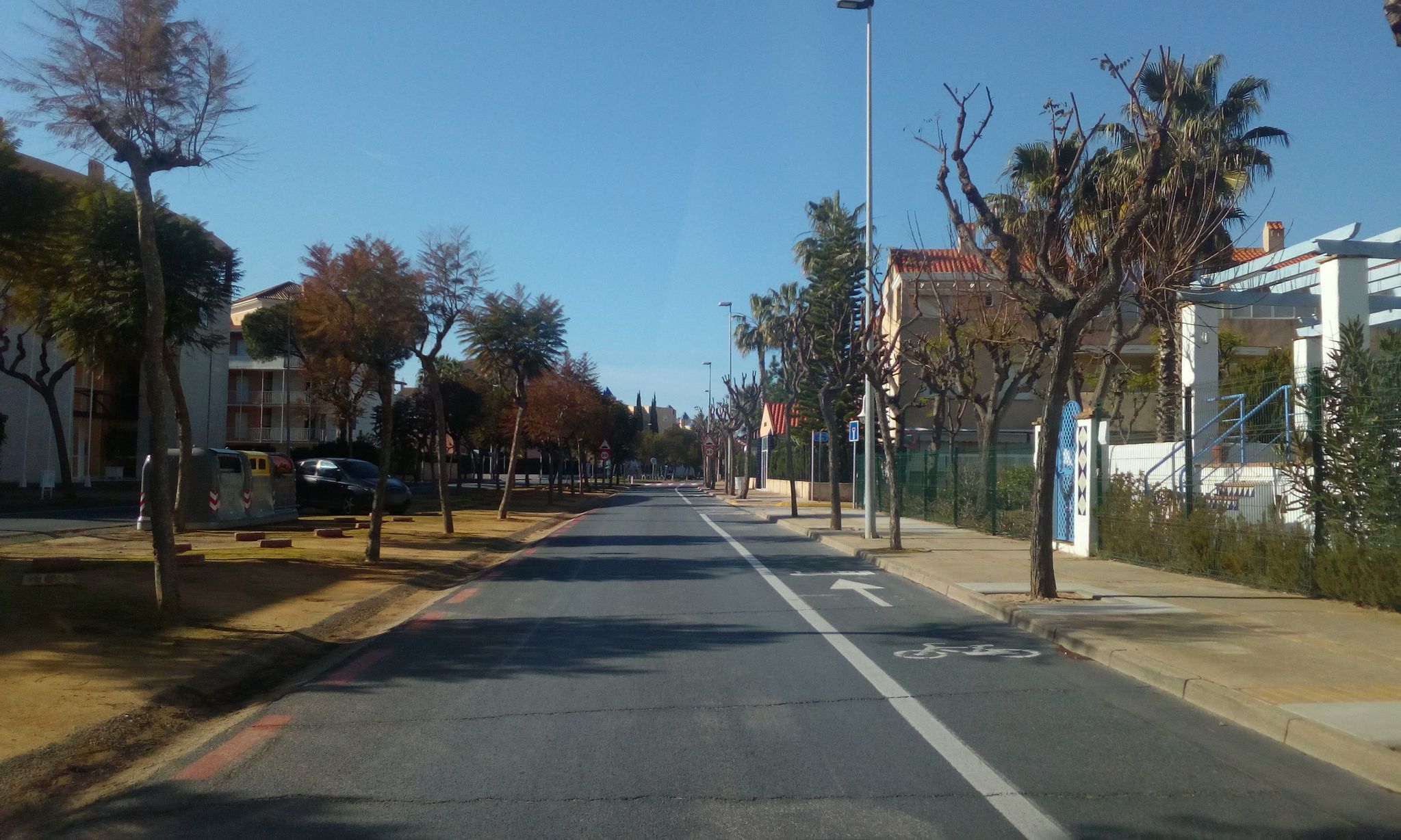 Street view of Islantilla