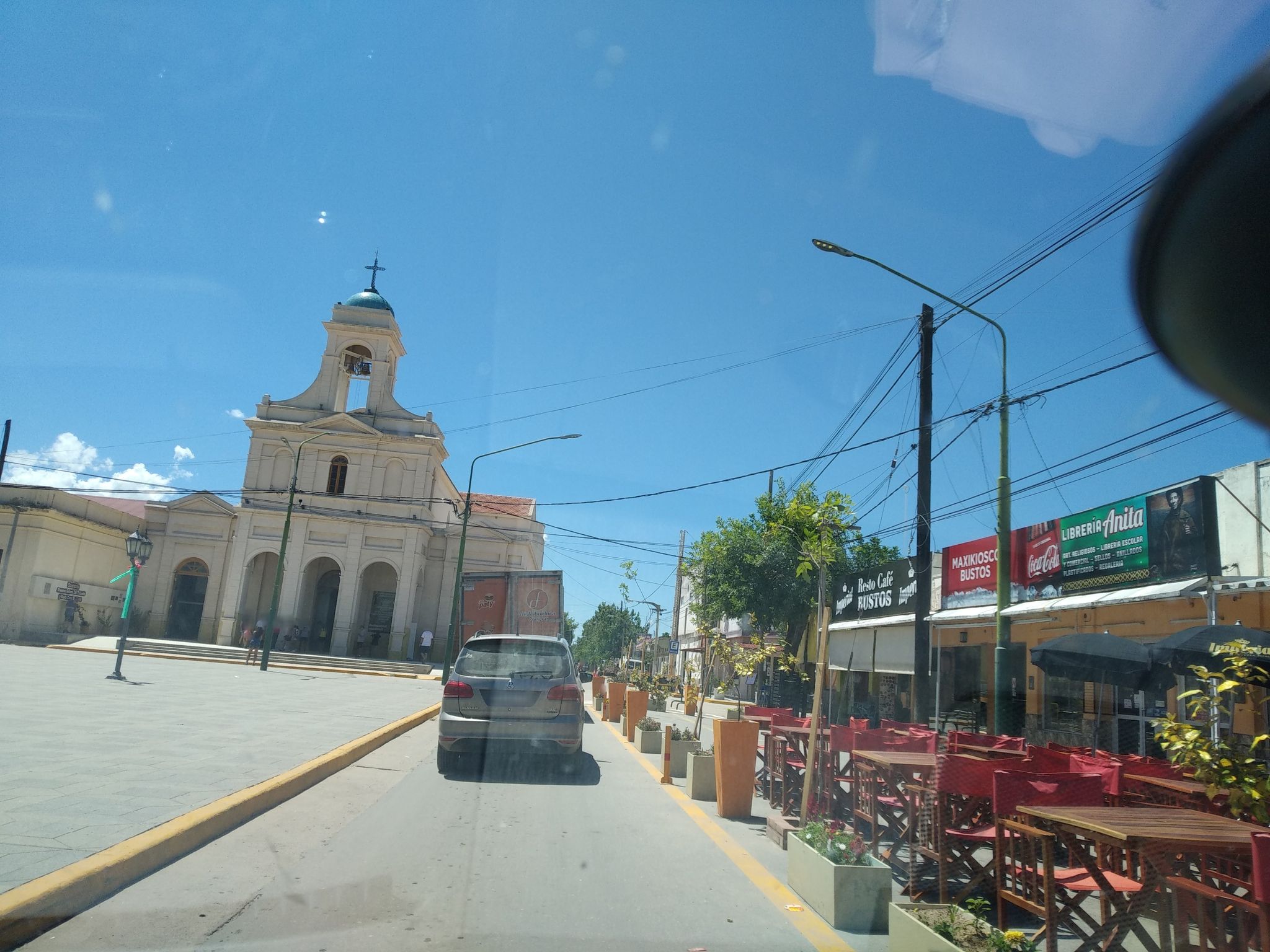 Street view of Villa Cura Brochero