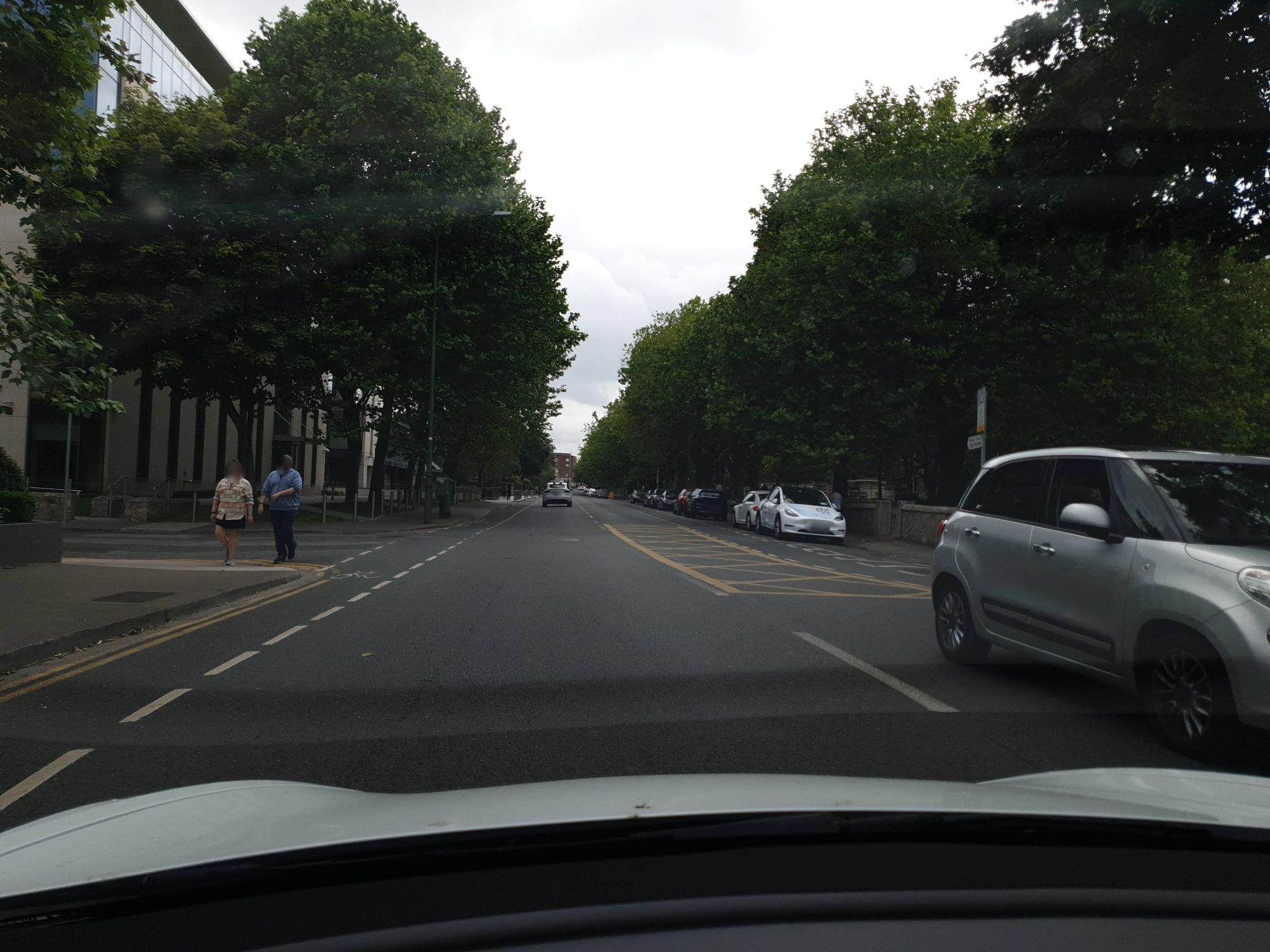 Street view of Dublin