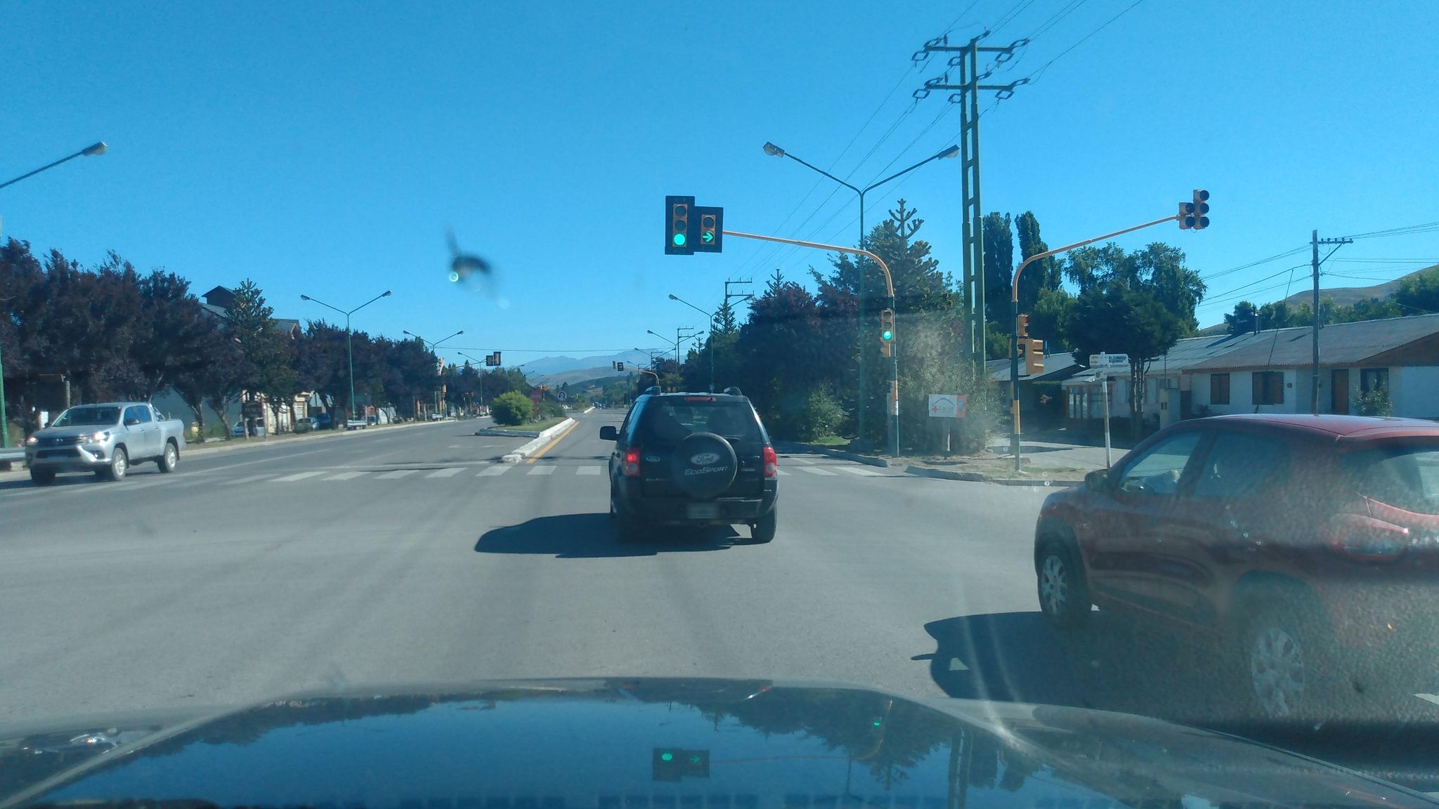 Street view of Junín de los Andes