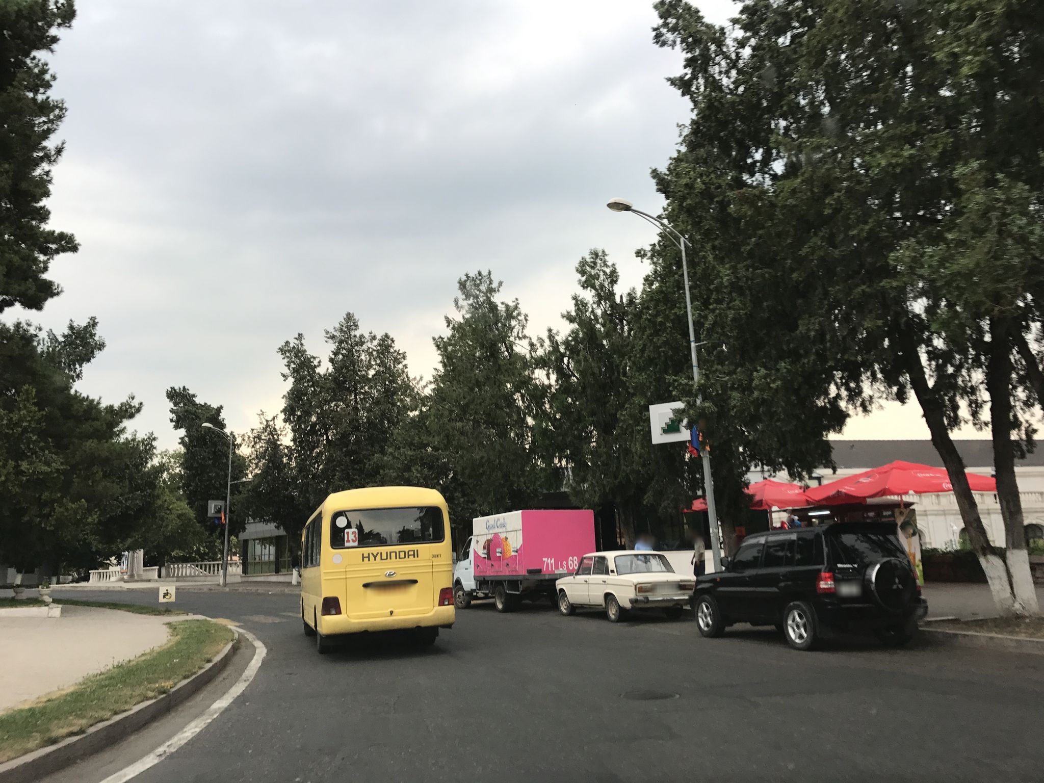 Street view of Khankendi
