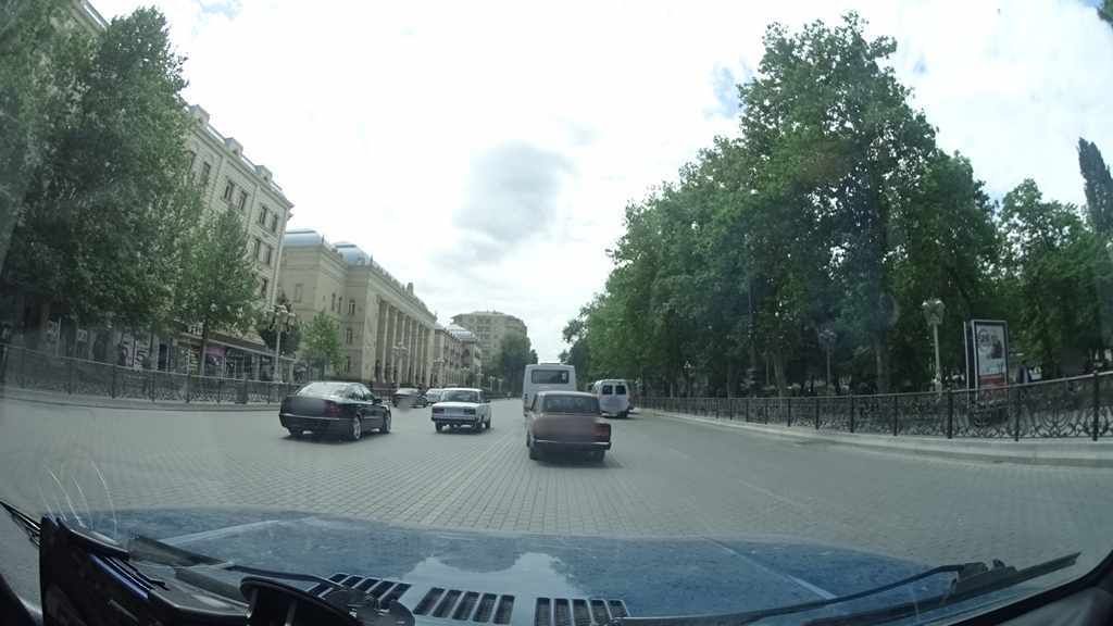Street view of Ganja