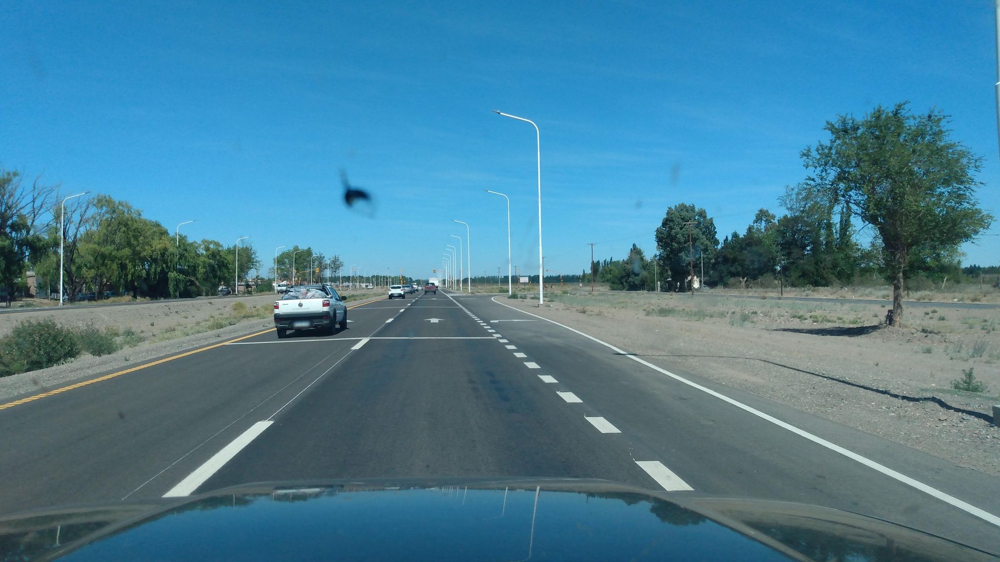 Street view of Senillosa