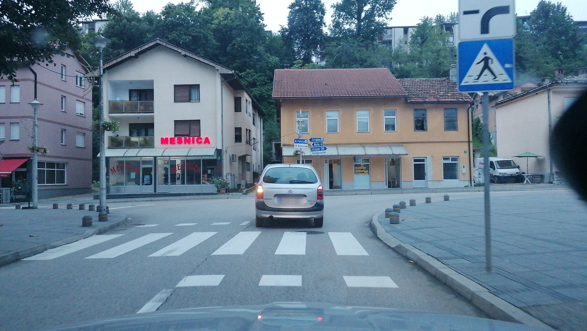 Street view of Jablanica