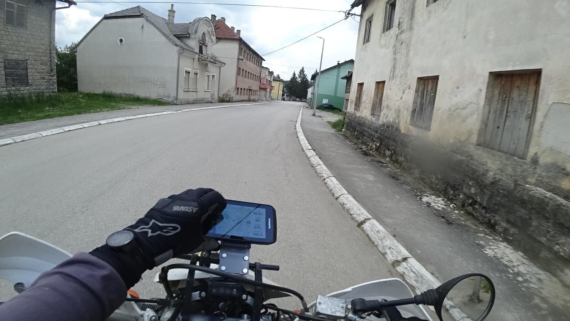 Street view of Glamoč