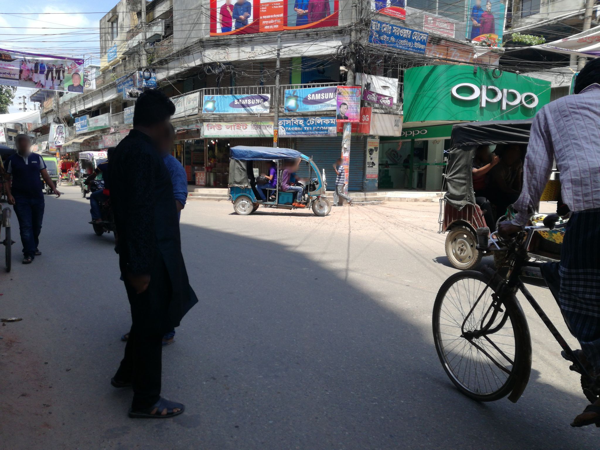 Street view of Tangail
