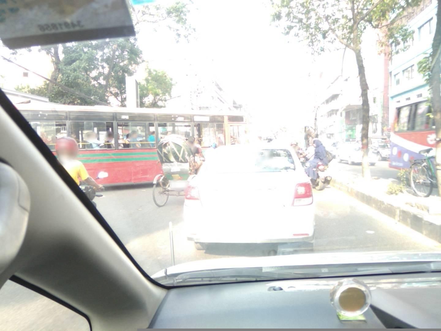 Street view of Dhanmondi