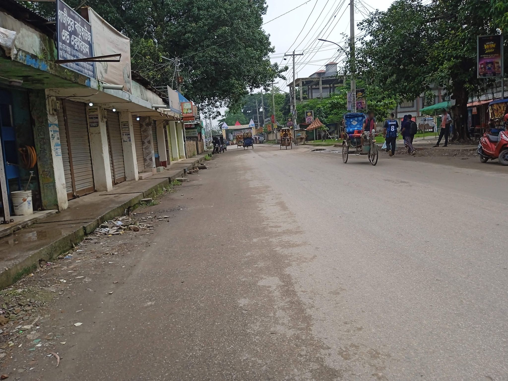 Street view of Gazipur