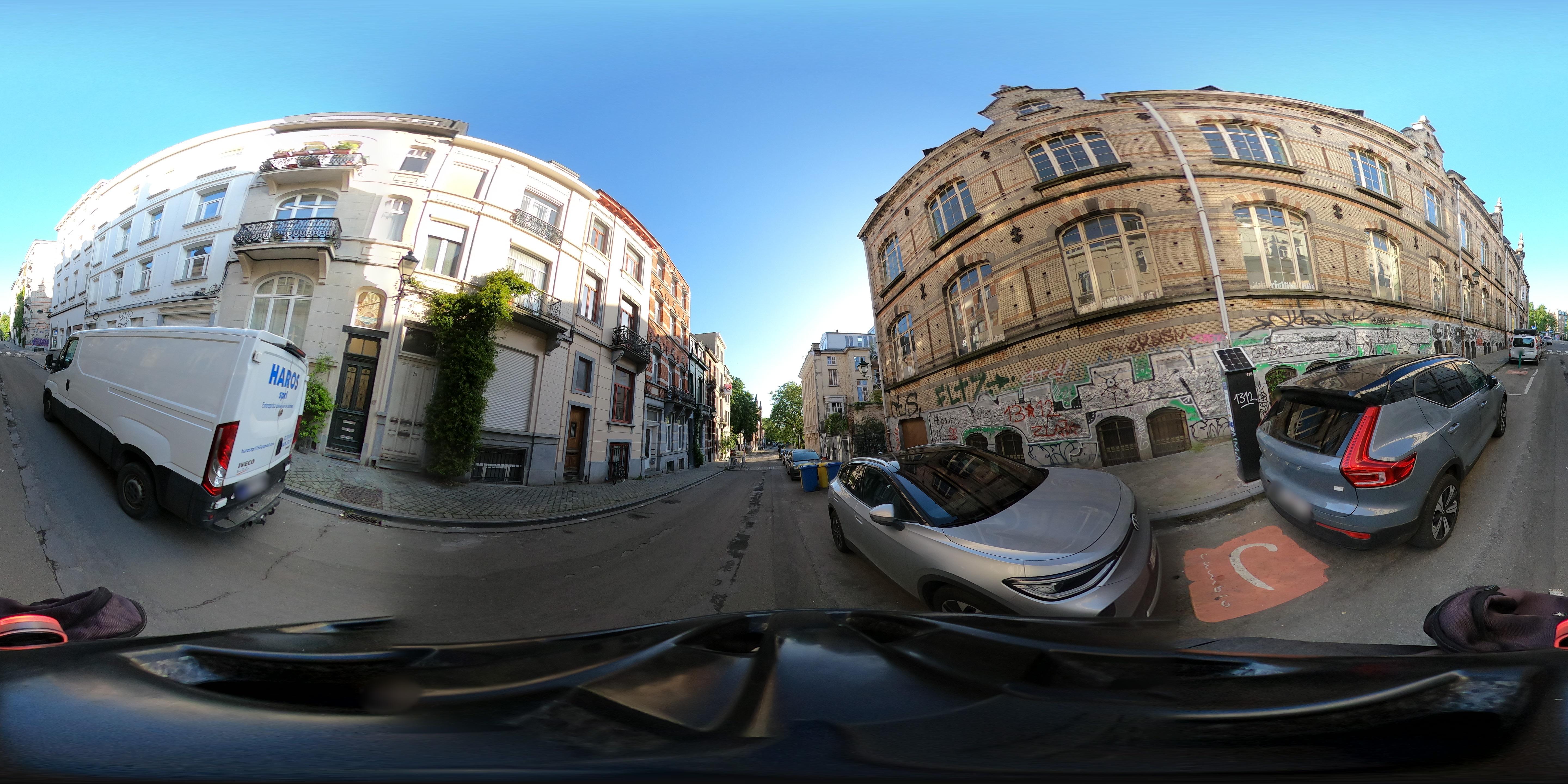 Street view of Saint-Gilles