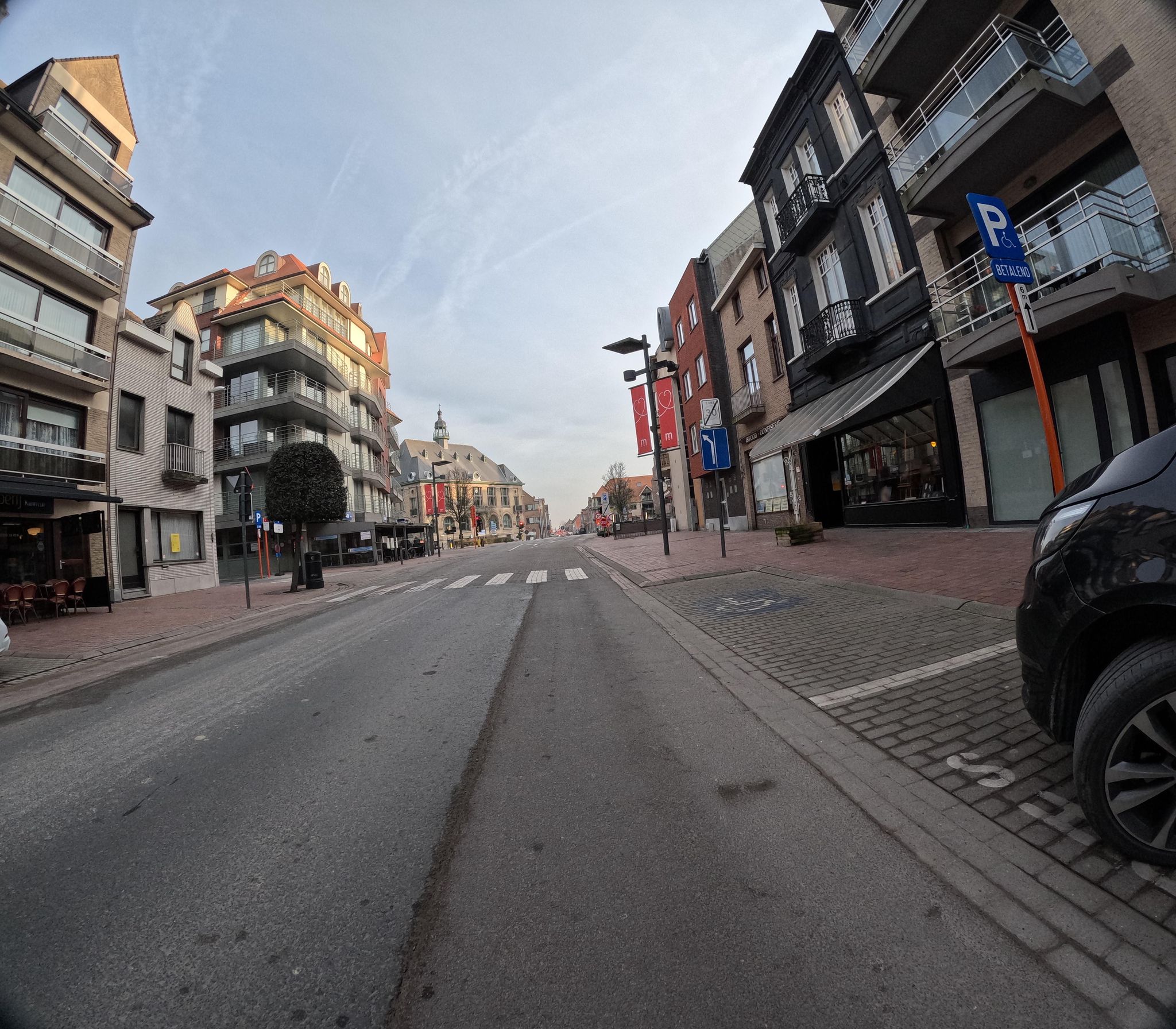 Street view of Middelkerke