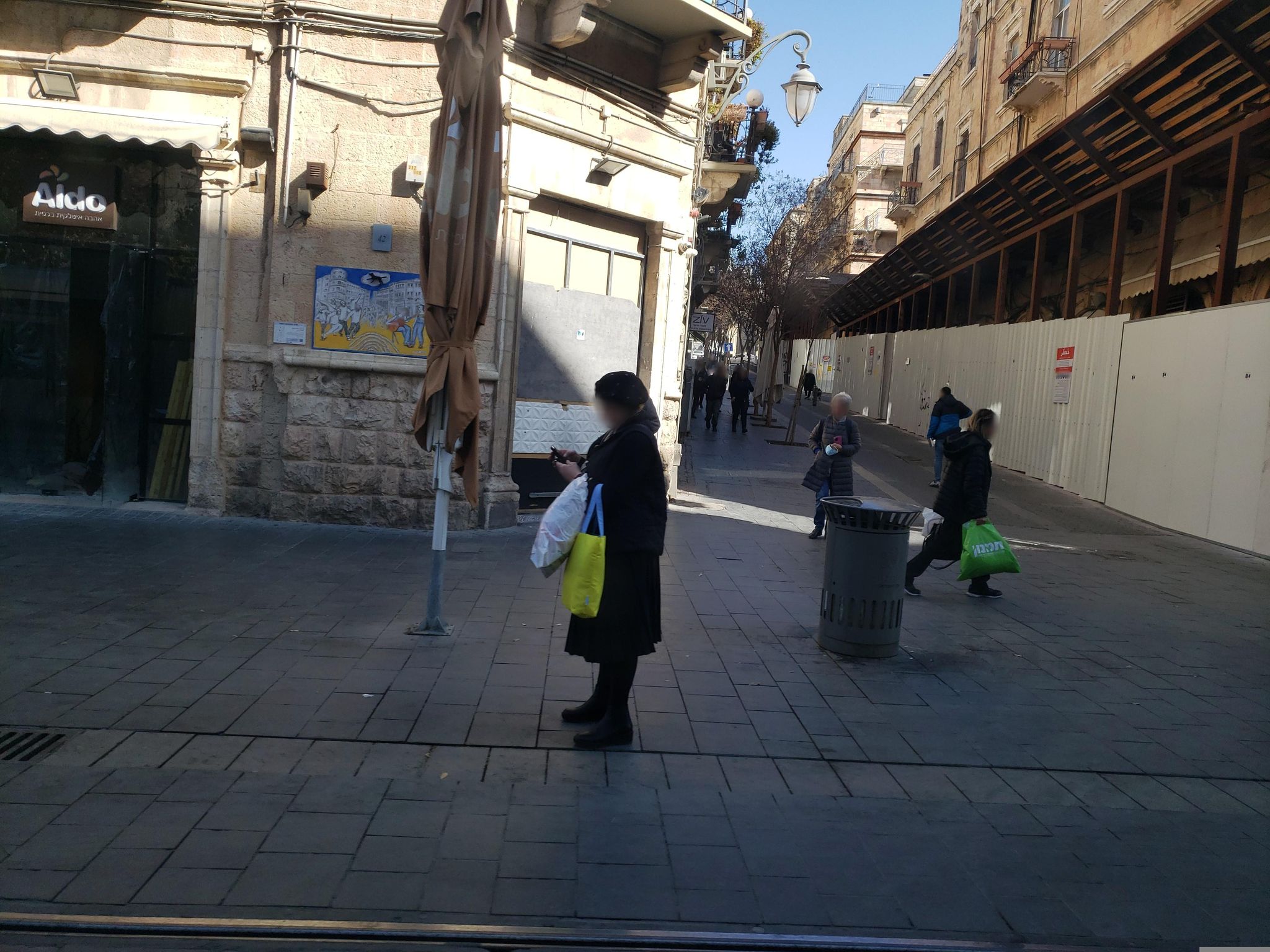 Street view of West Jerusalem