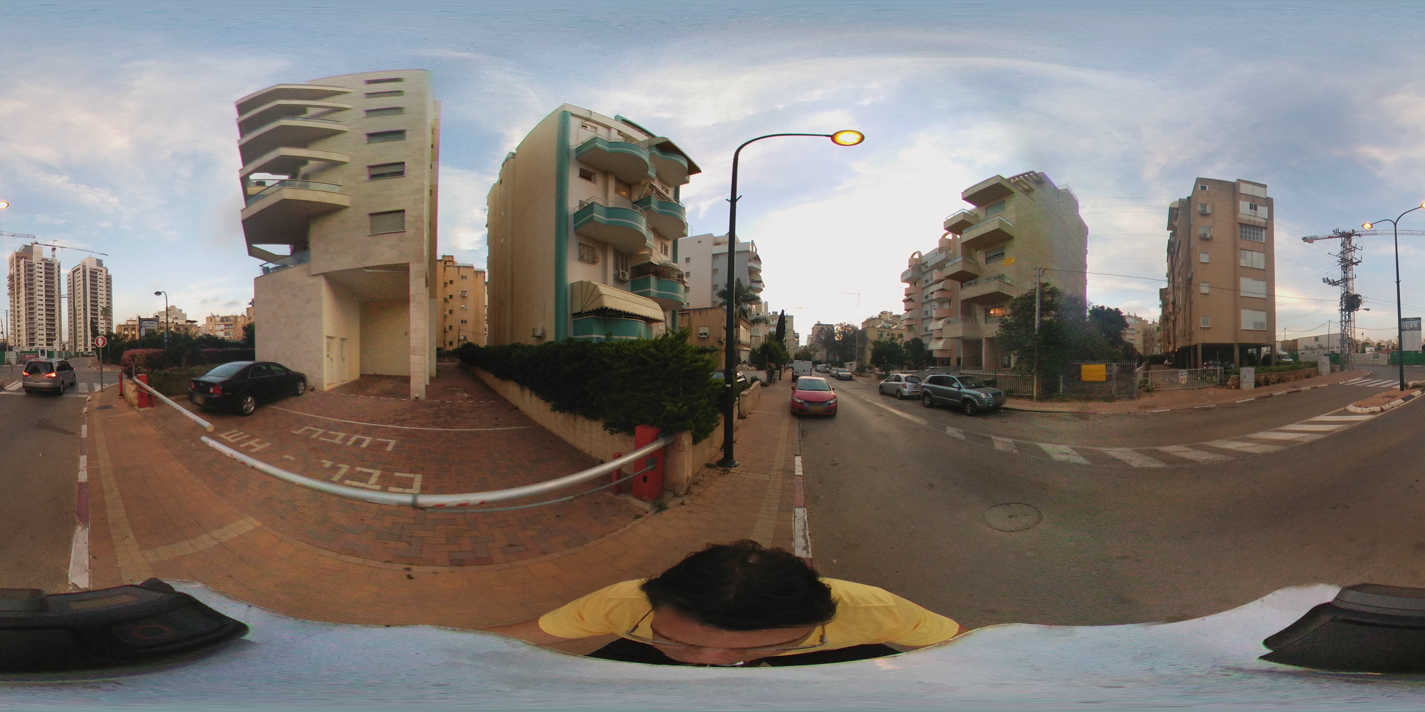 Street view of Netanya