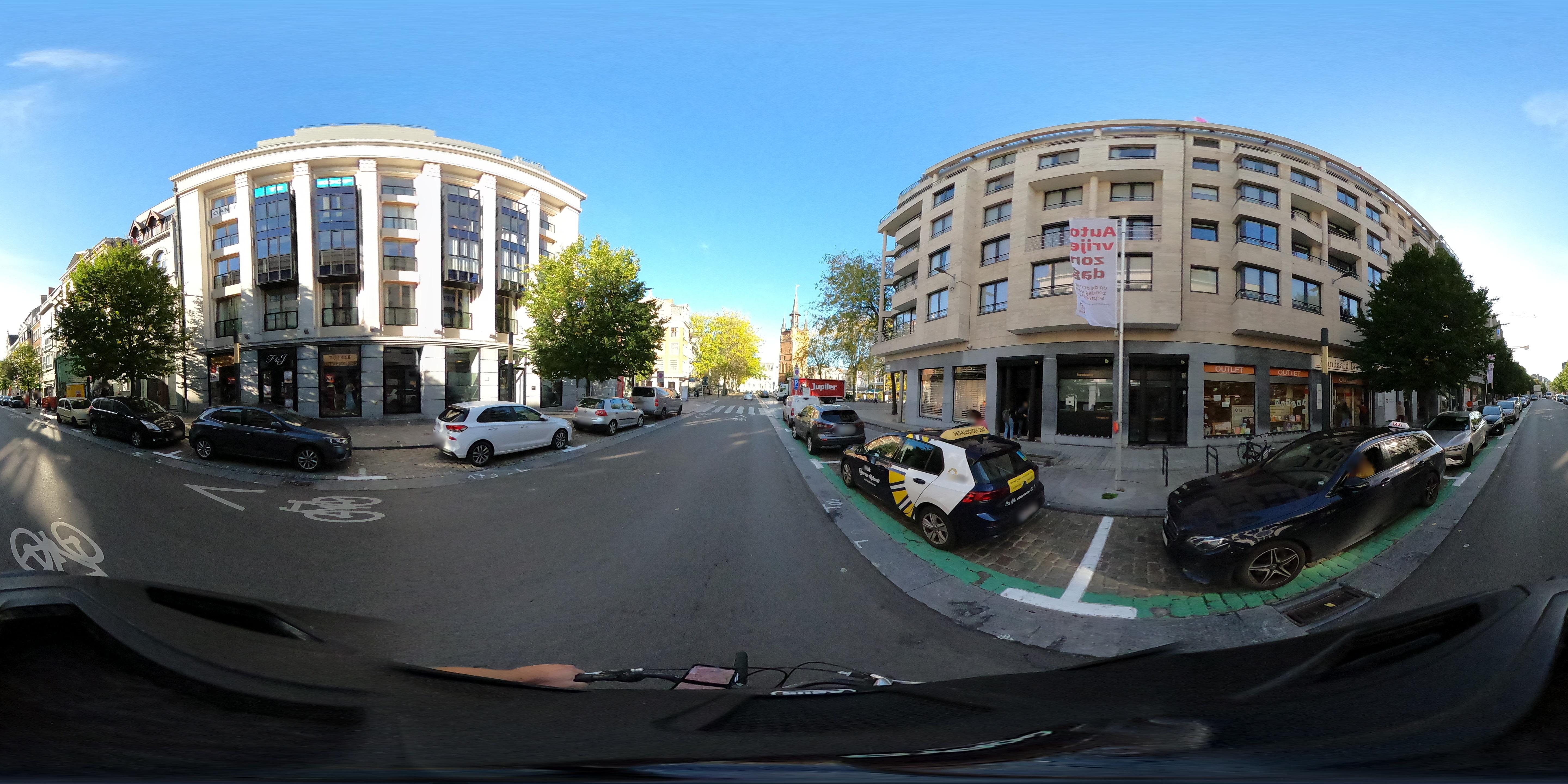 Street view of Kortrijk
