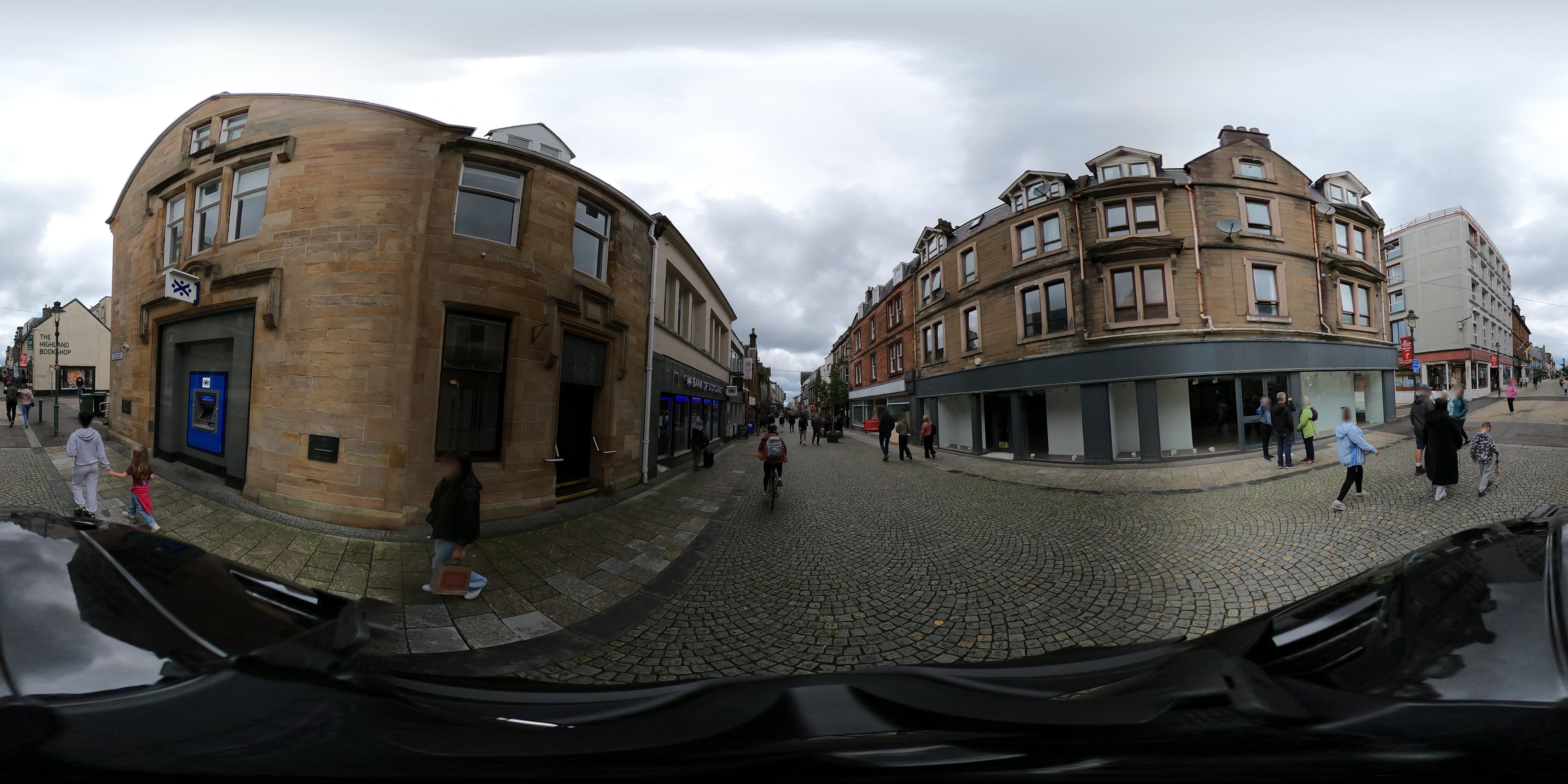 Street view of Fort William