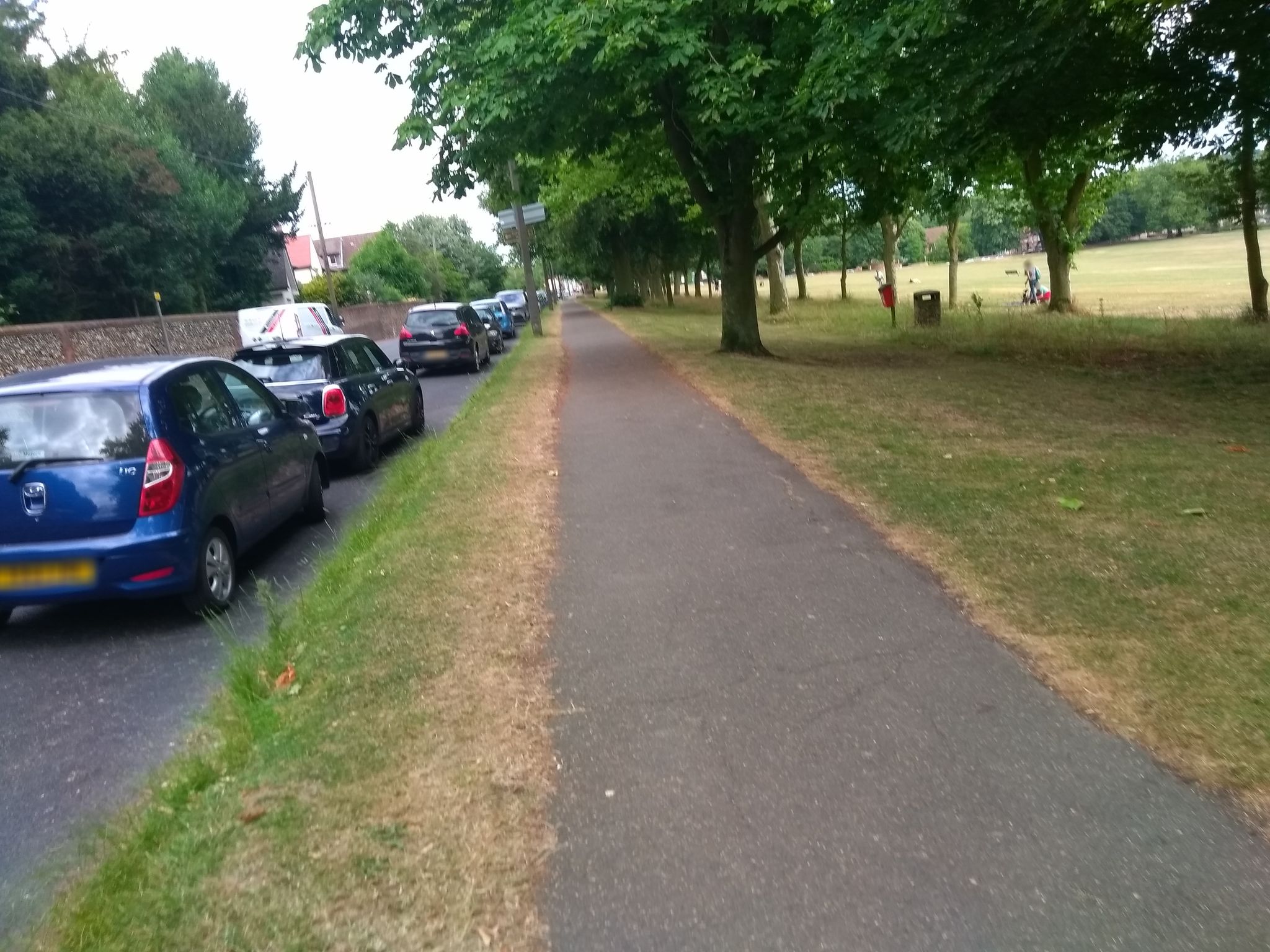 Street view of Saffron Walden