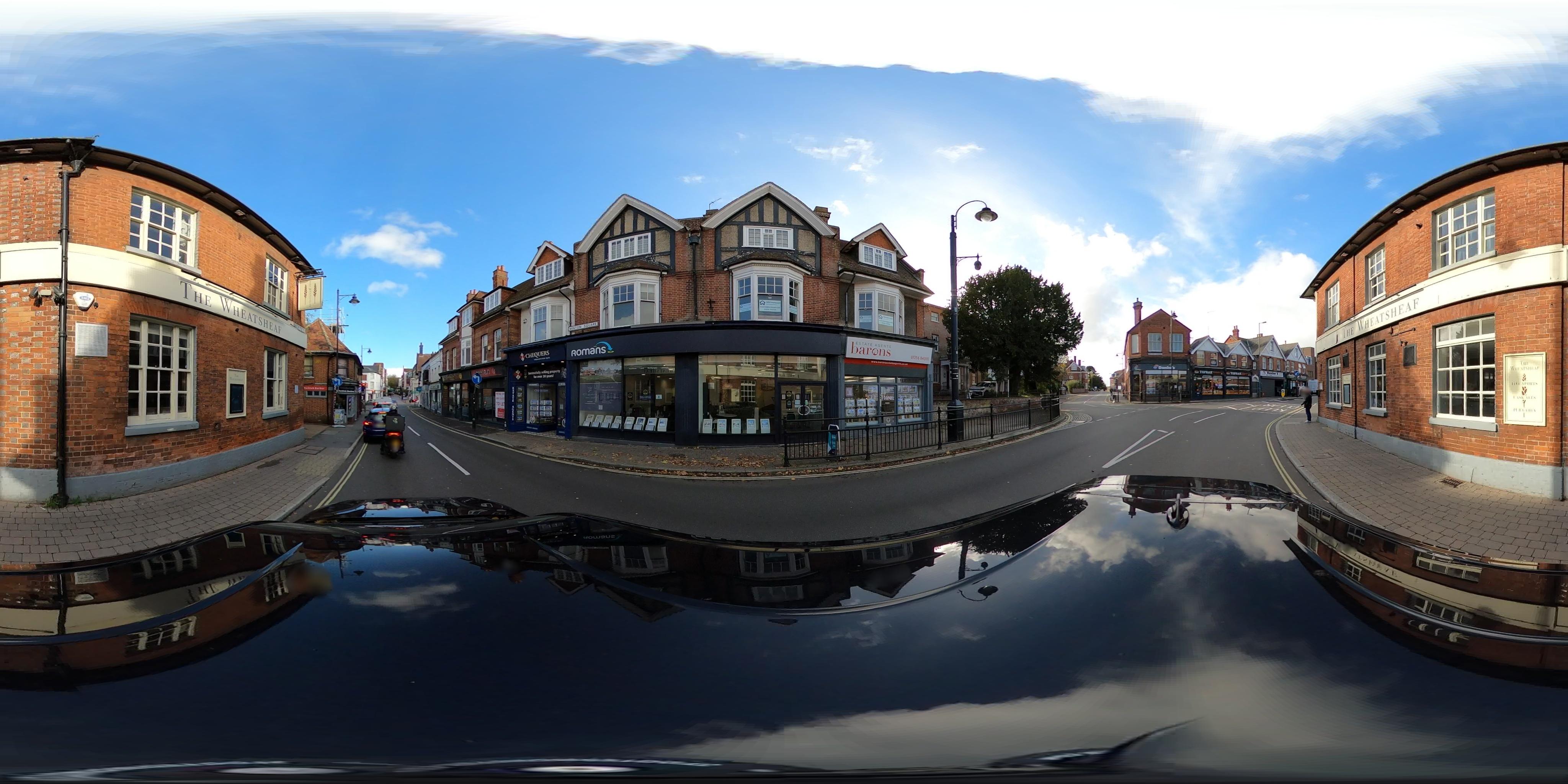 Street view of Basingstoke