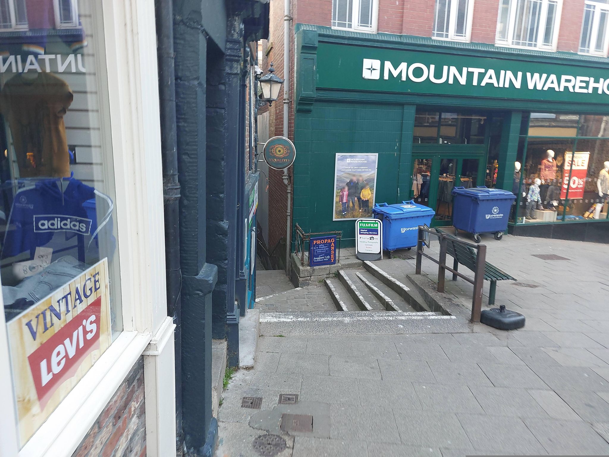 Street view of Whitby