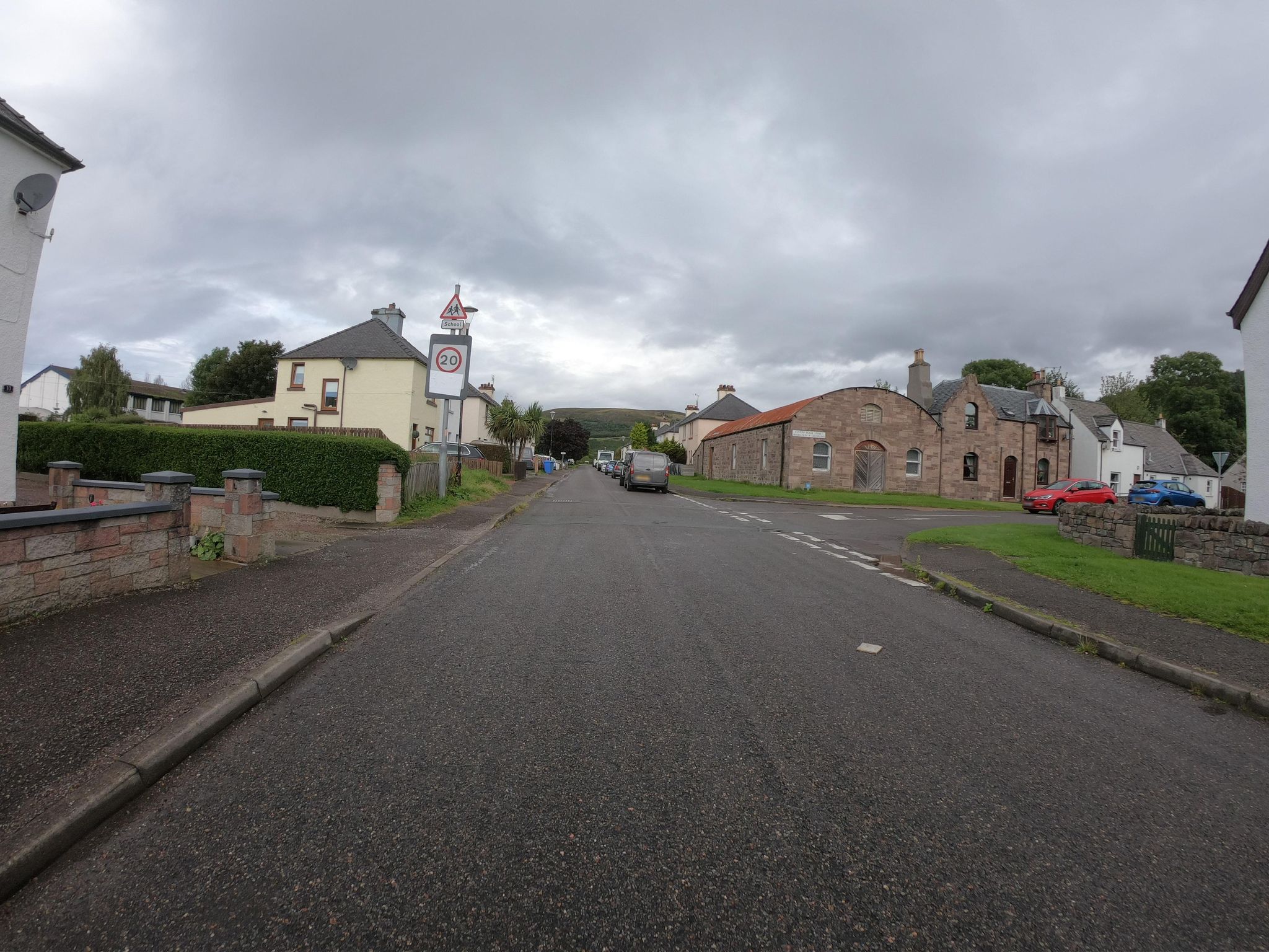 Street view of Ullapool