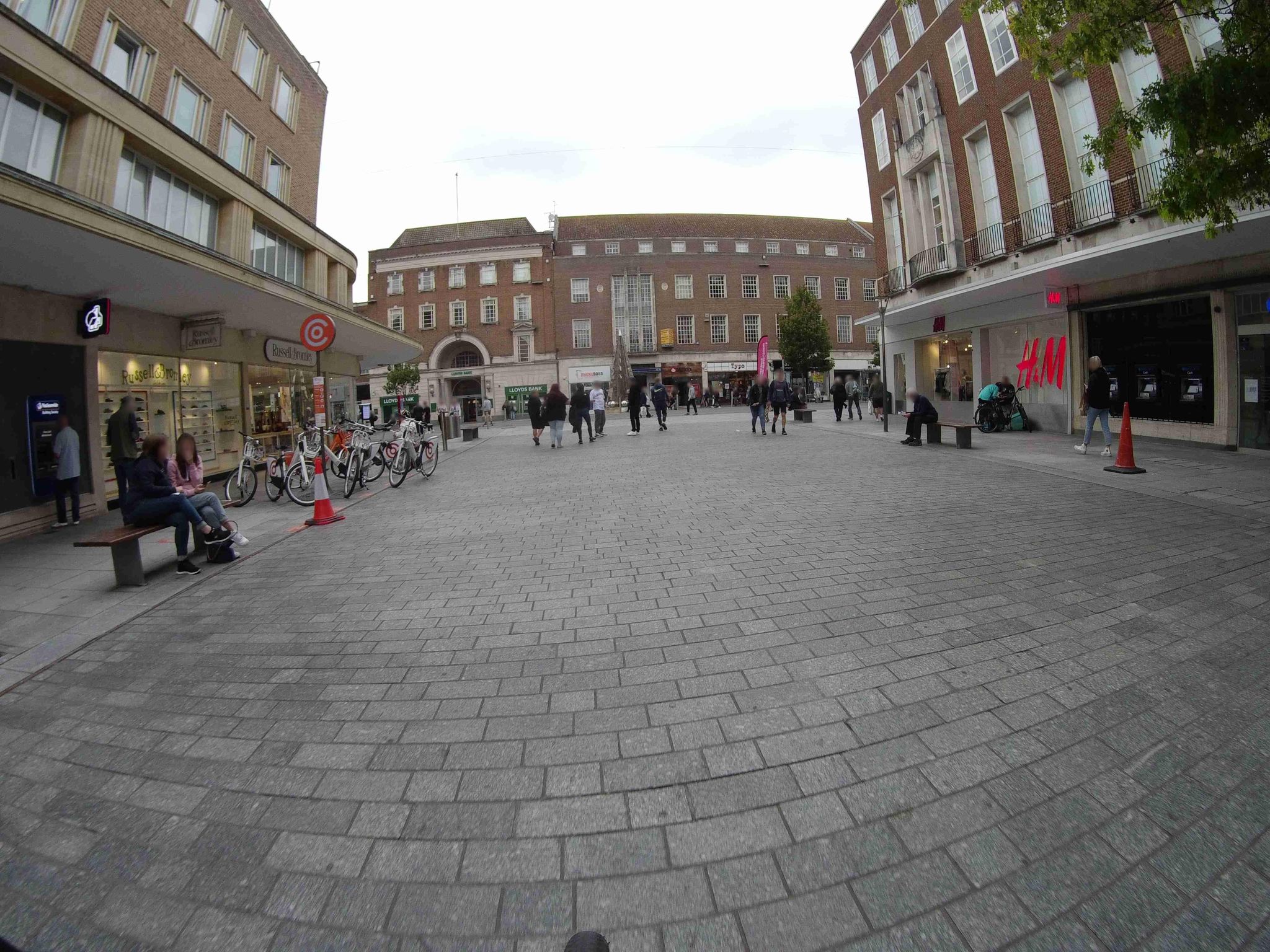Street view of Exeter