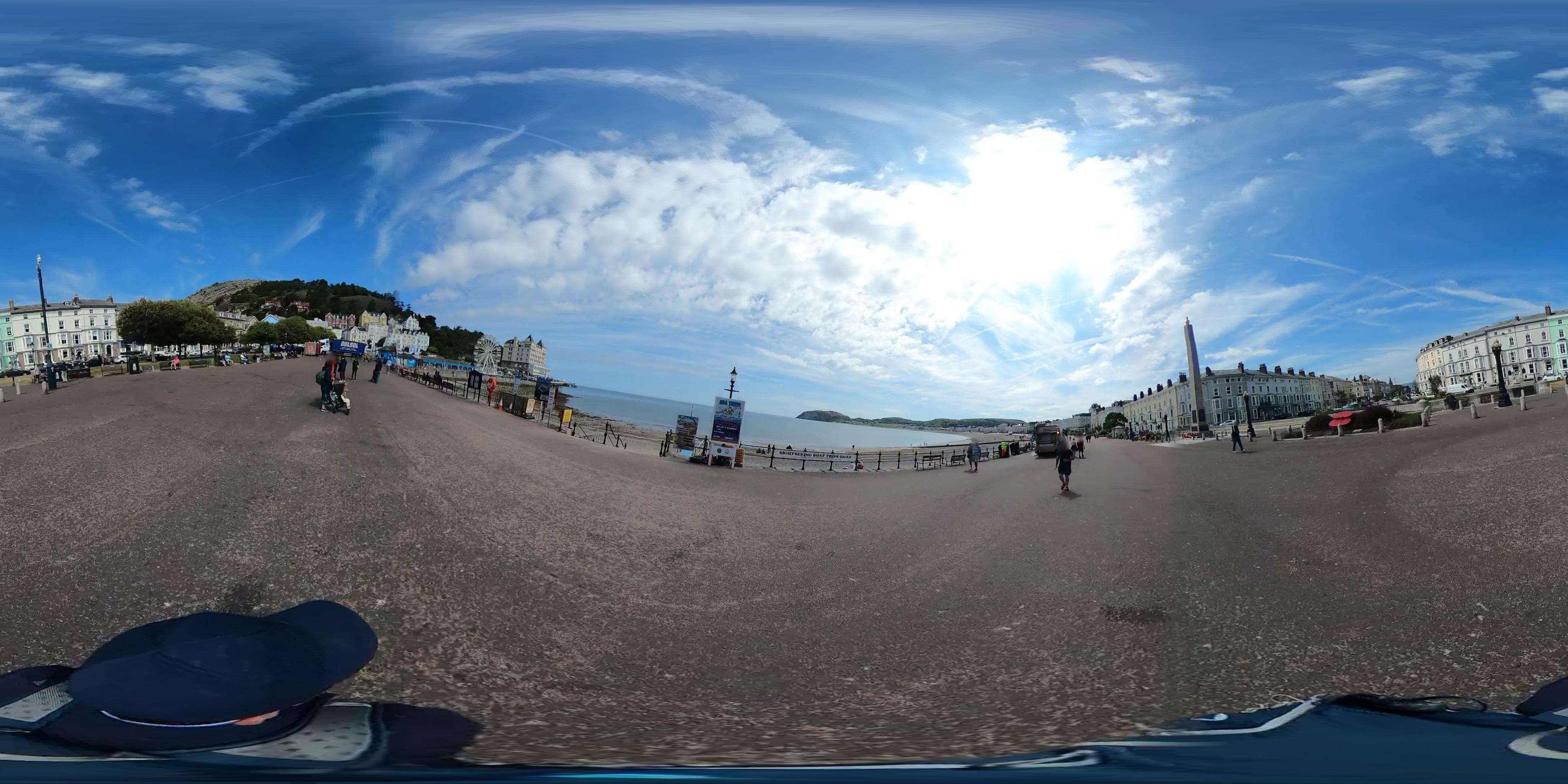 Street view of Llandudno