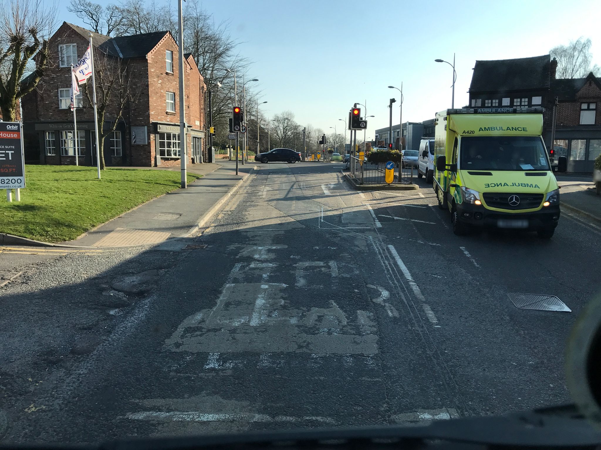 Street view of Wilmslow