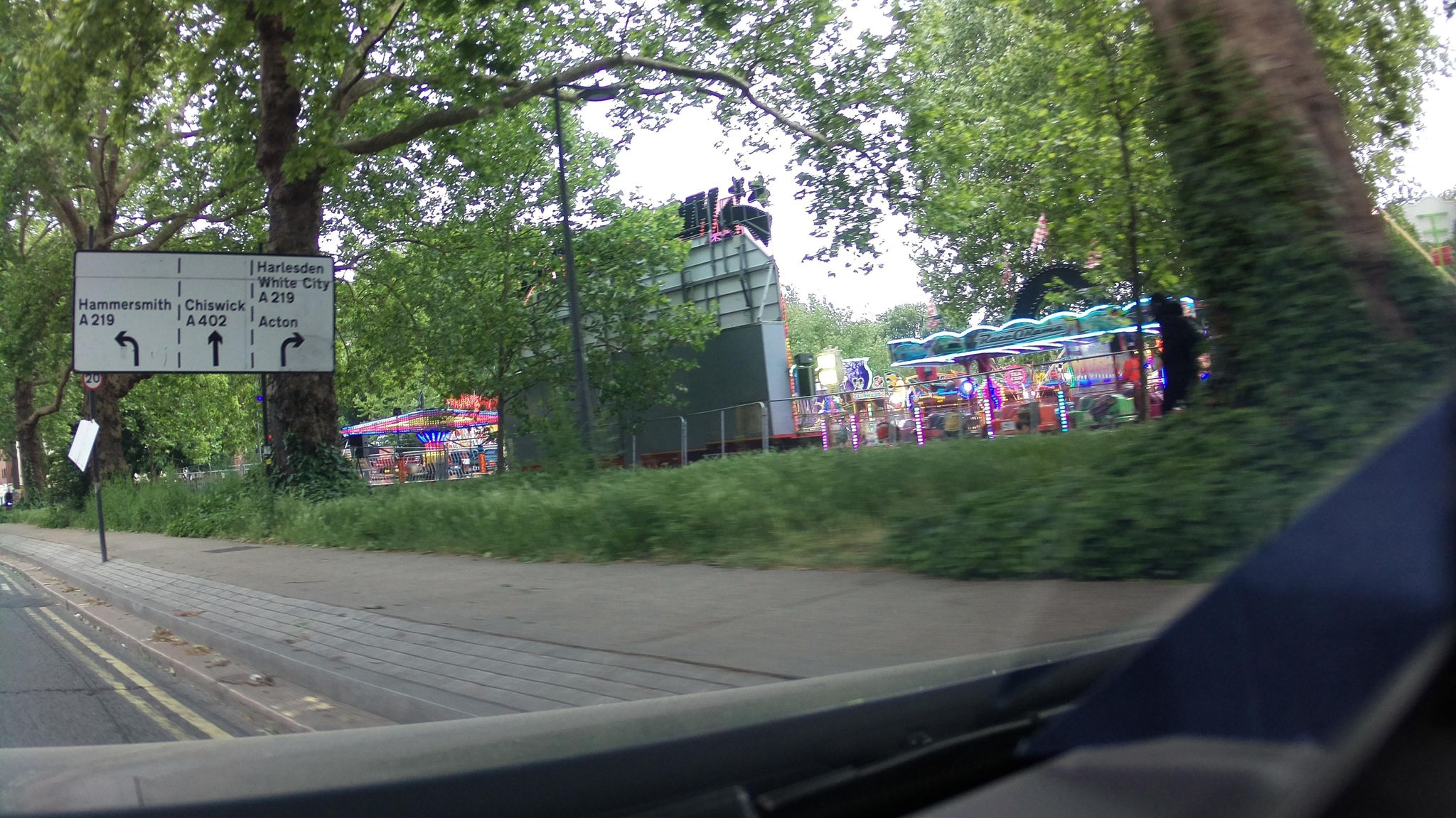 Street view of Shepherds Bush