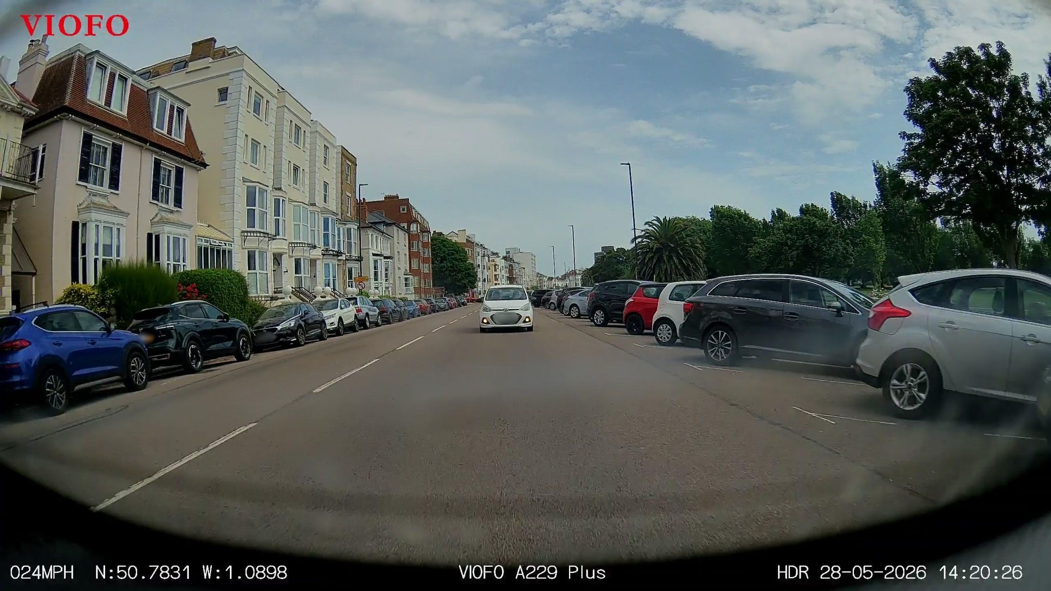 Street view of Southsea