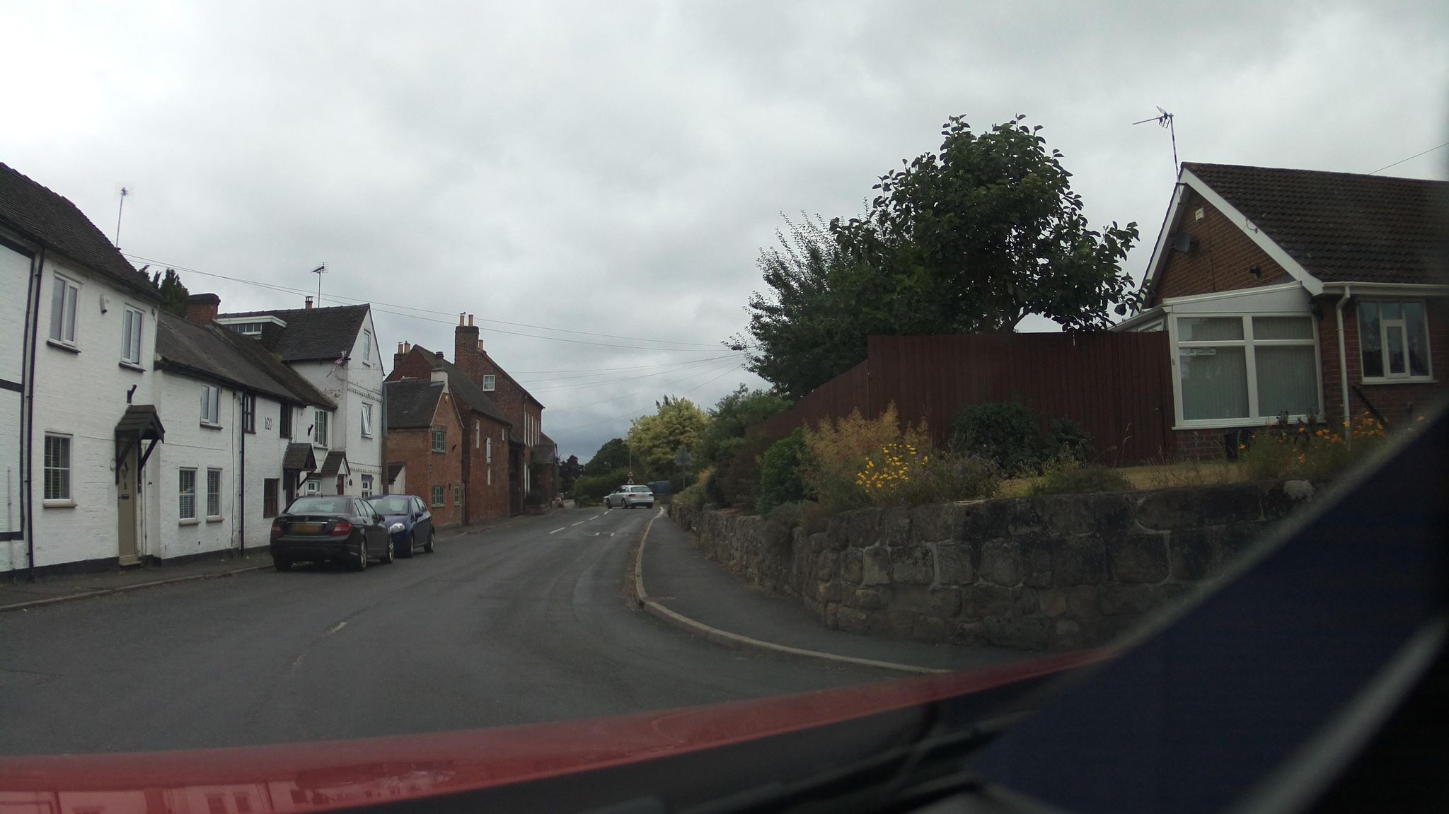 Street view of Findern