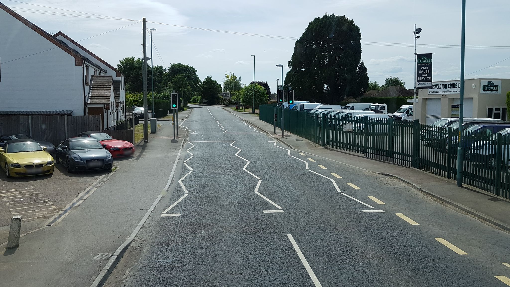 Street view of Shurdington