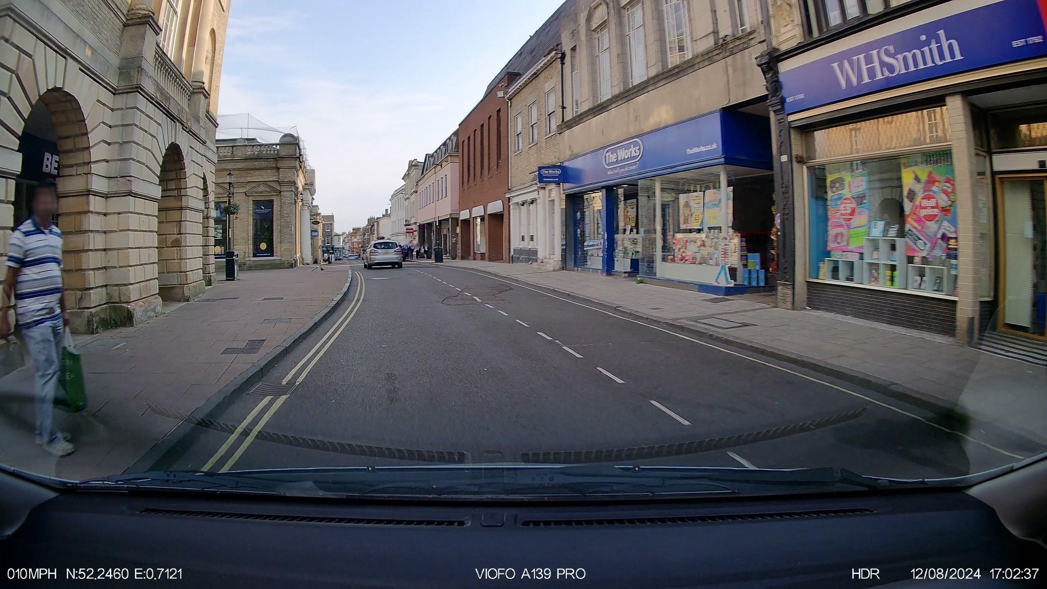 Street view of Bury St Edmunds