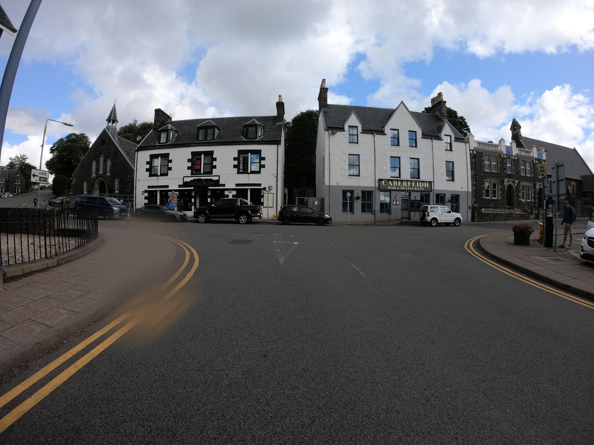 Street view of Portree