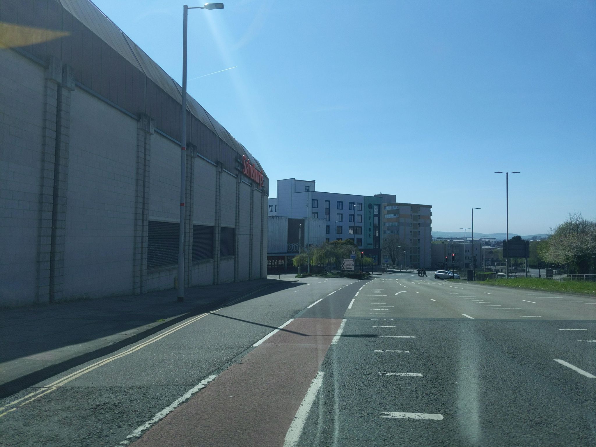 Street view of Plymouth
